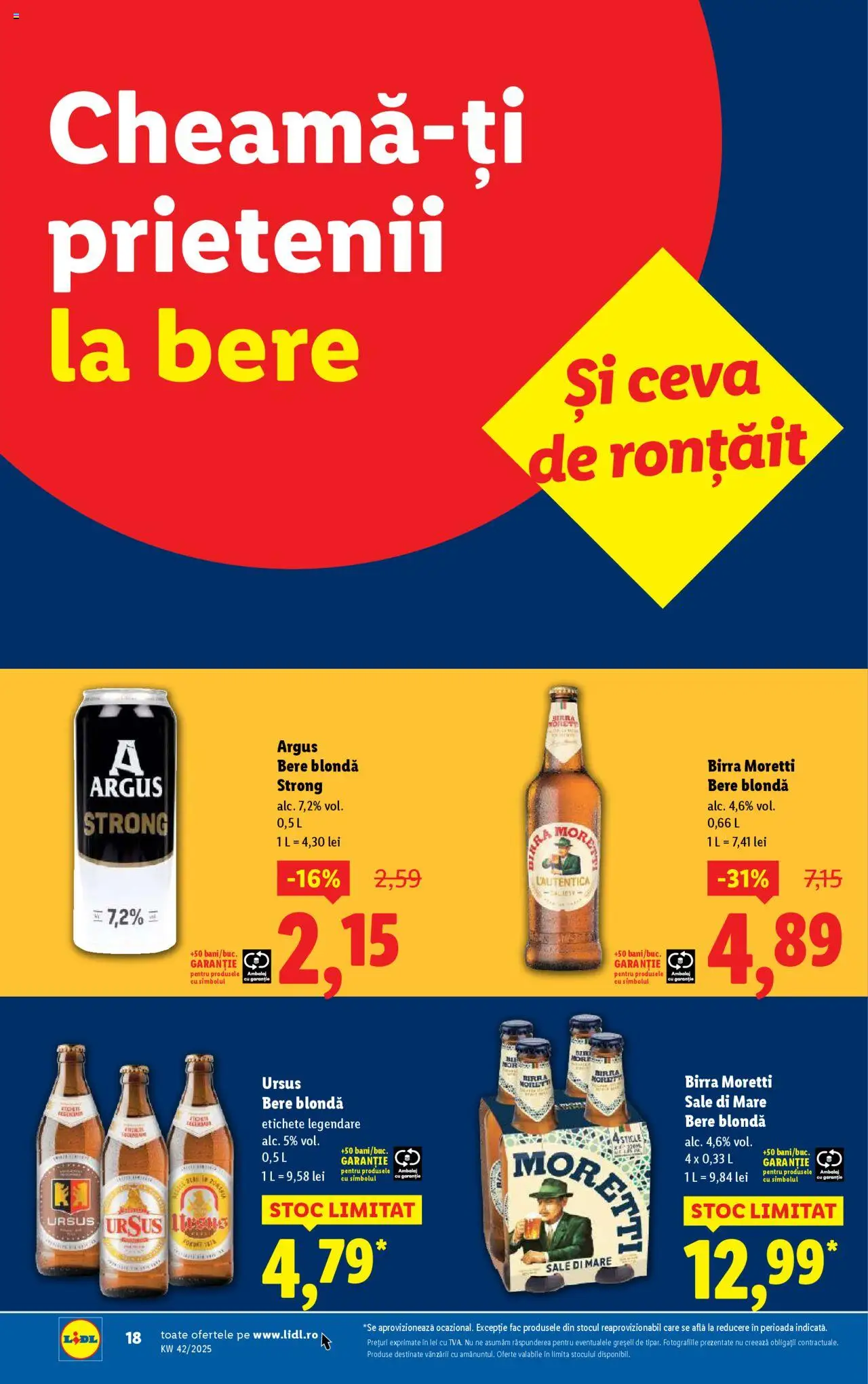 Catalog LIDL 13 - 18 Octombrie 2025 | Pagina 18 | Produse: Bere