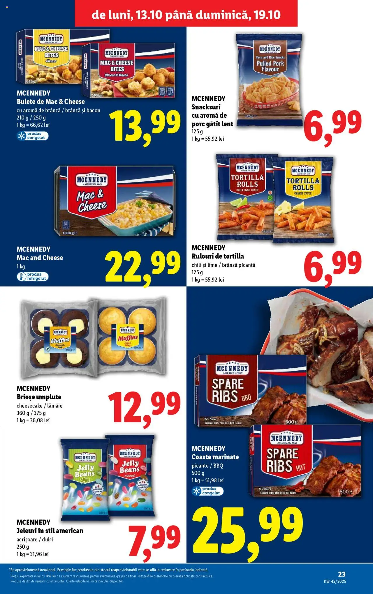 Catalog LIDL 13 - 18 Octombrie 2025 | Pagina 23 | Produse: Lime, Bacon, Jeleuri, Lămâie