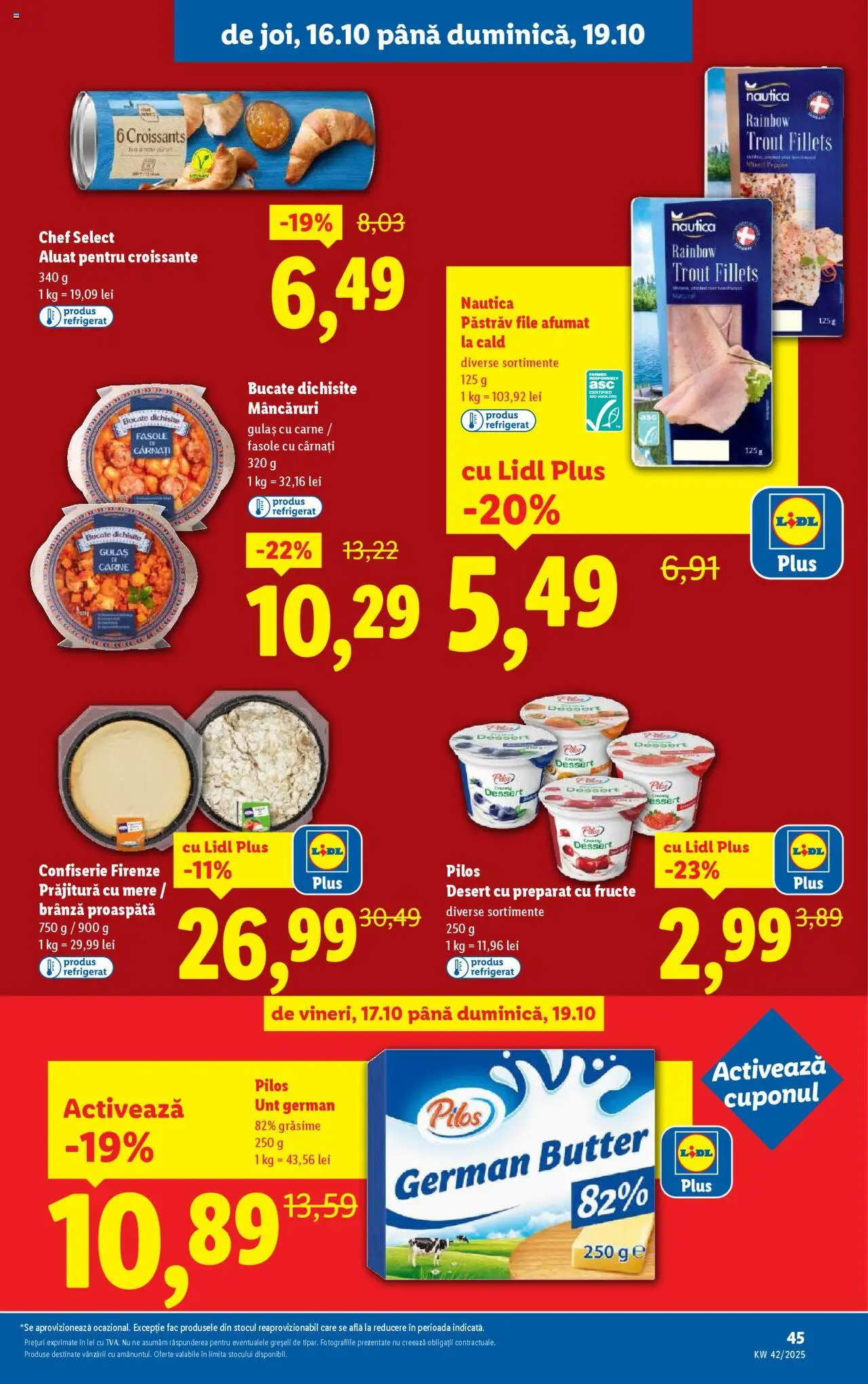 Catalog LIDL 13 - 18 Octombrie 2025 | Pagina 45 | Produse: Aluat, Apple, Gulaș, Fructe