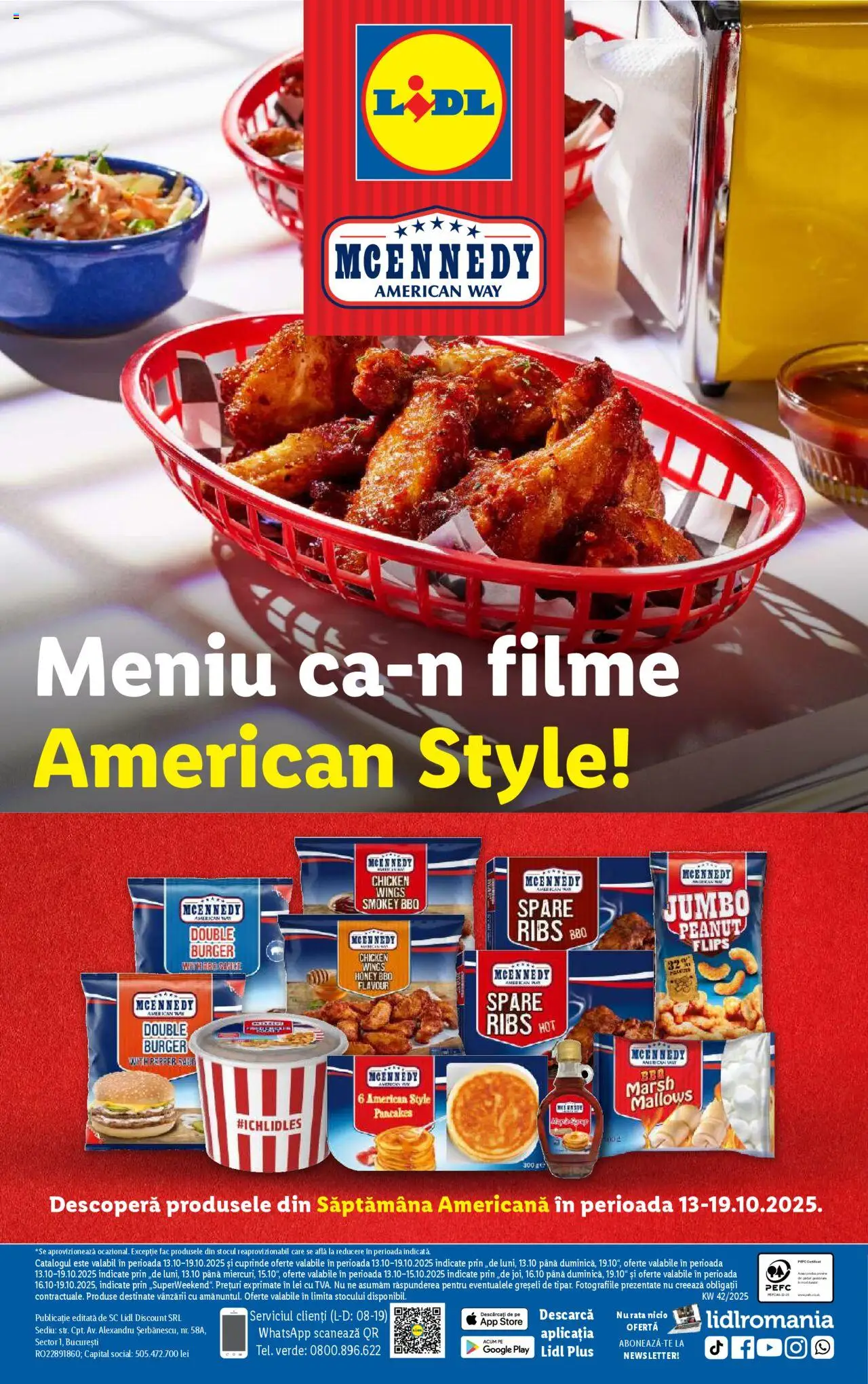 Catalog LIDL 13 - 18 Octombrie 2025 | Pagina 20 | Produse: Delgeç, Burger