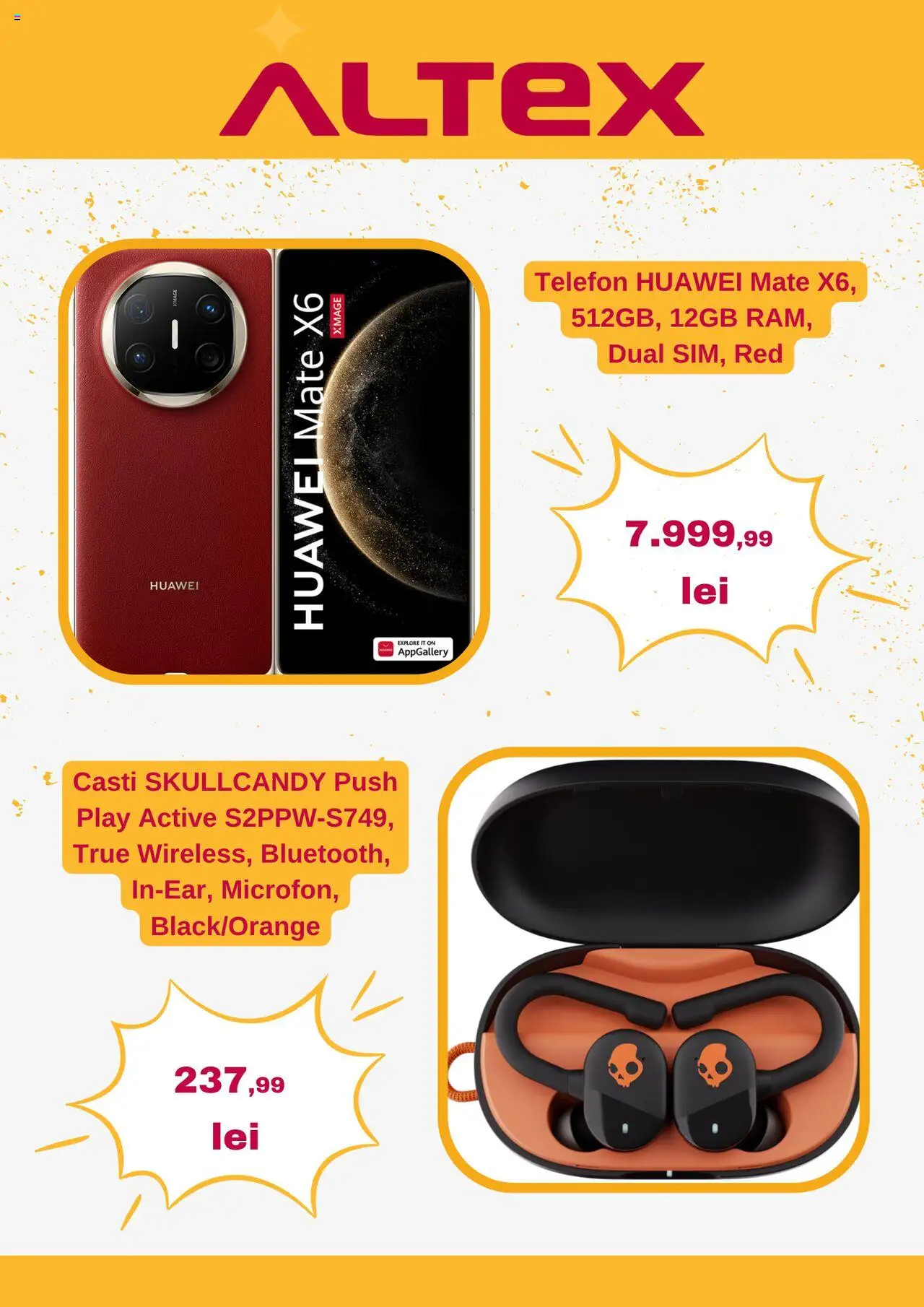 Catalog Altex 9 - 14 Octombrie 2025 | Pagina 2 | Produse: Telefon, Căști