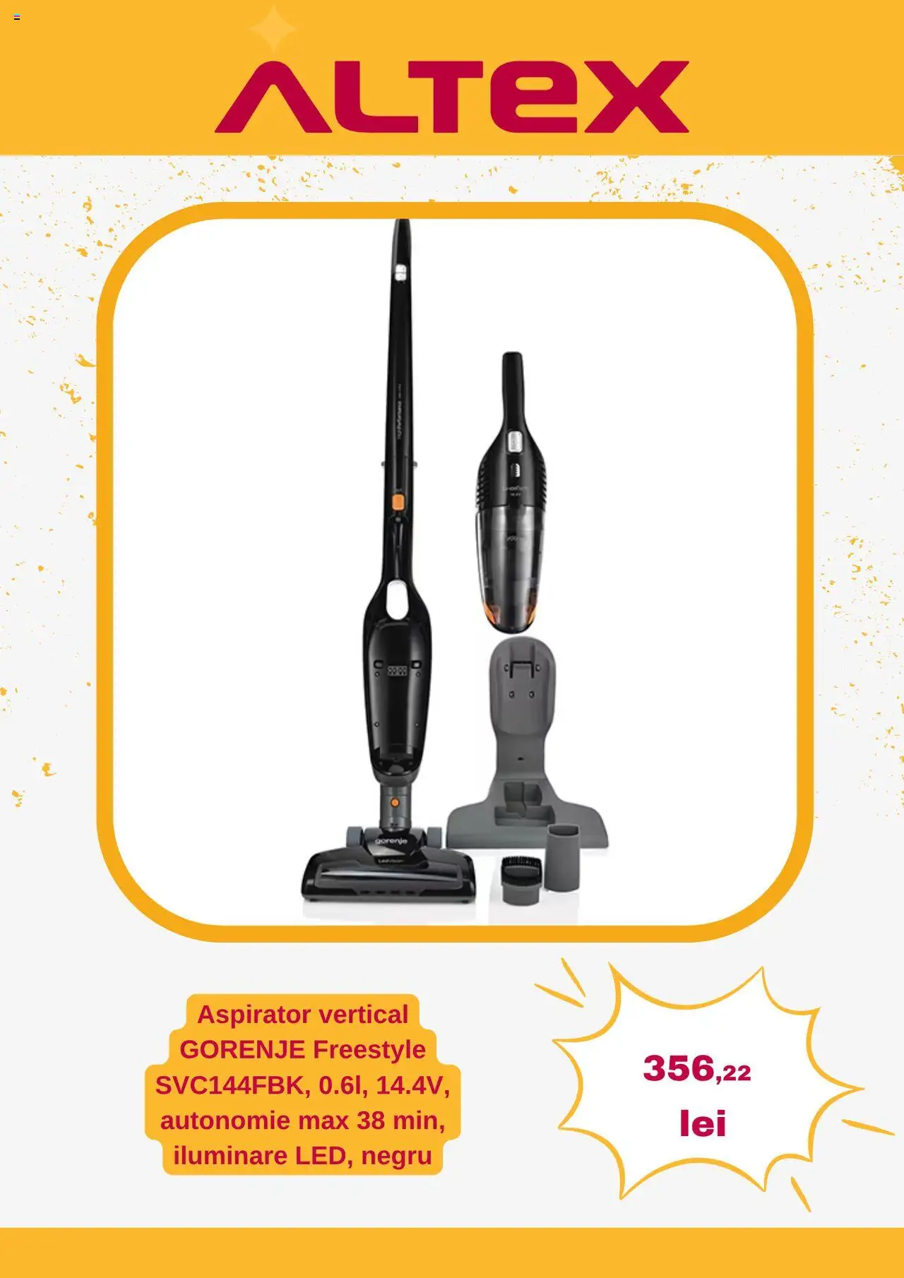 Catalog Altex 9 - 14 Octombrie 2025 | Pagina 7 | Produse: Aspirator