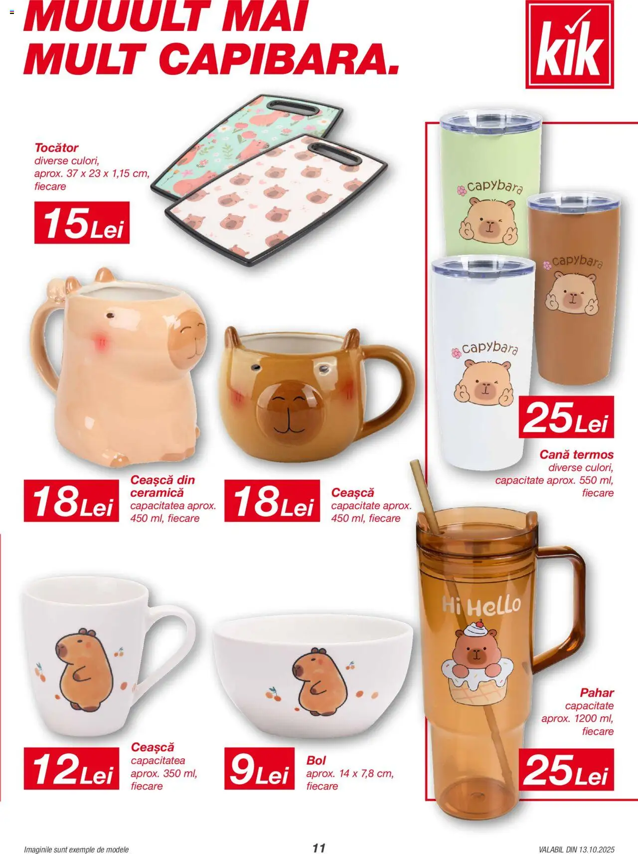 Catalog Kik 13 Octombrie - 1 Noiembrie 2025 | Pagina 11 | Produse: Termos, Tocător