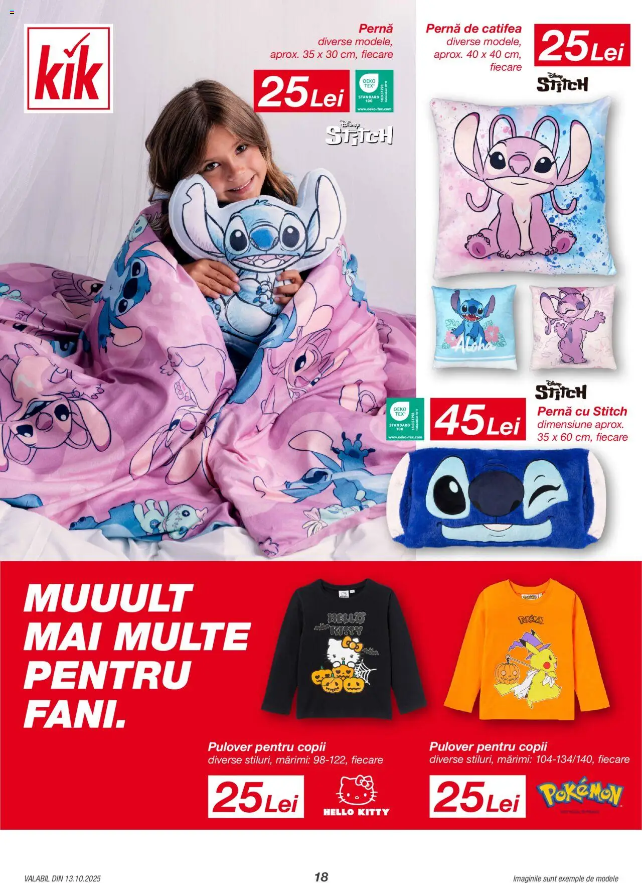 Catalog Kik 13 Octombrie - 1 Noiembrie 2025 | Pagina 18 | Produse: Pernă, Pulover