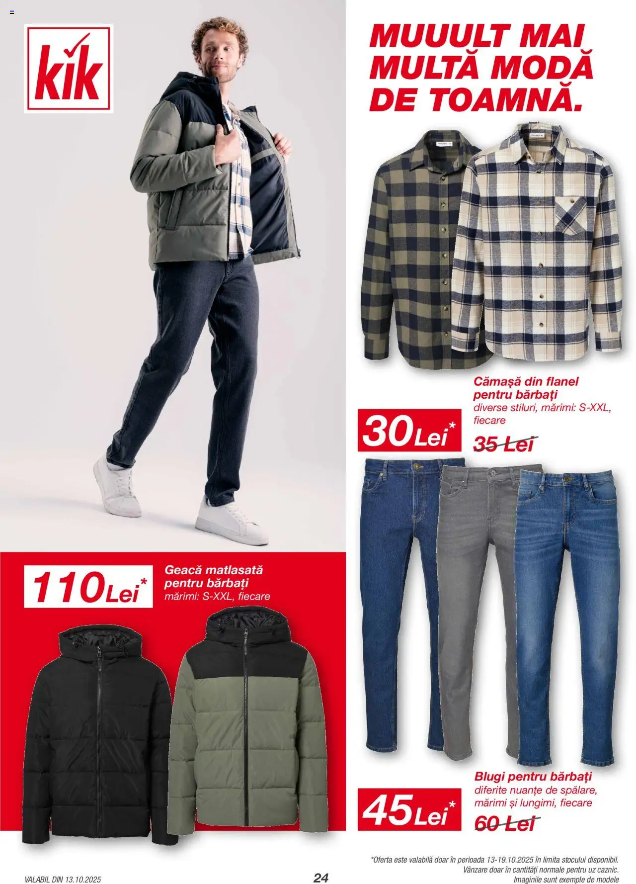 Catalog Kik 13 Octombrie - 1 Noiembrie 2025 | Pagina 24 | Produse: Blugi, Geacă
