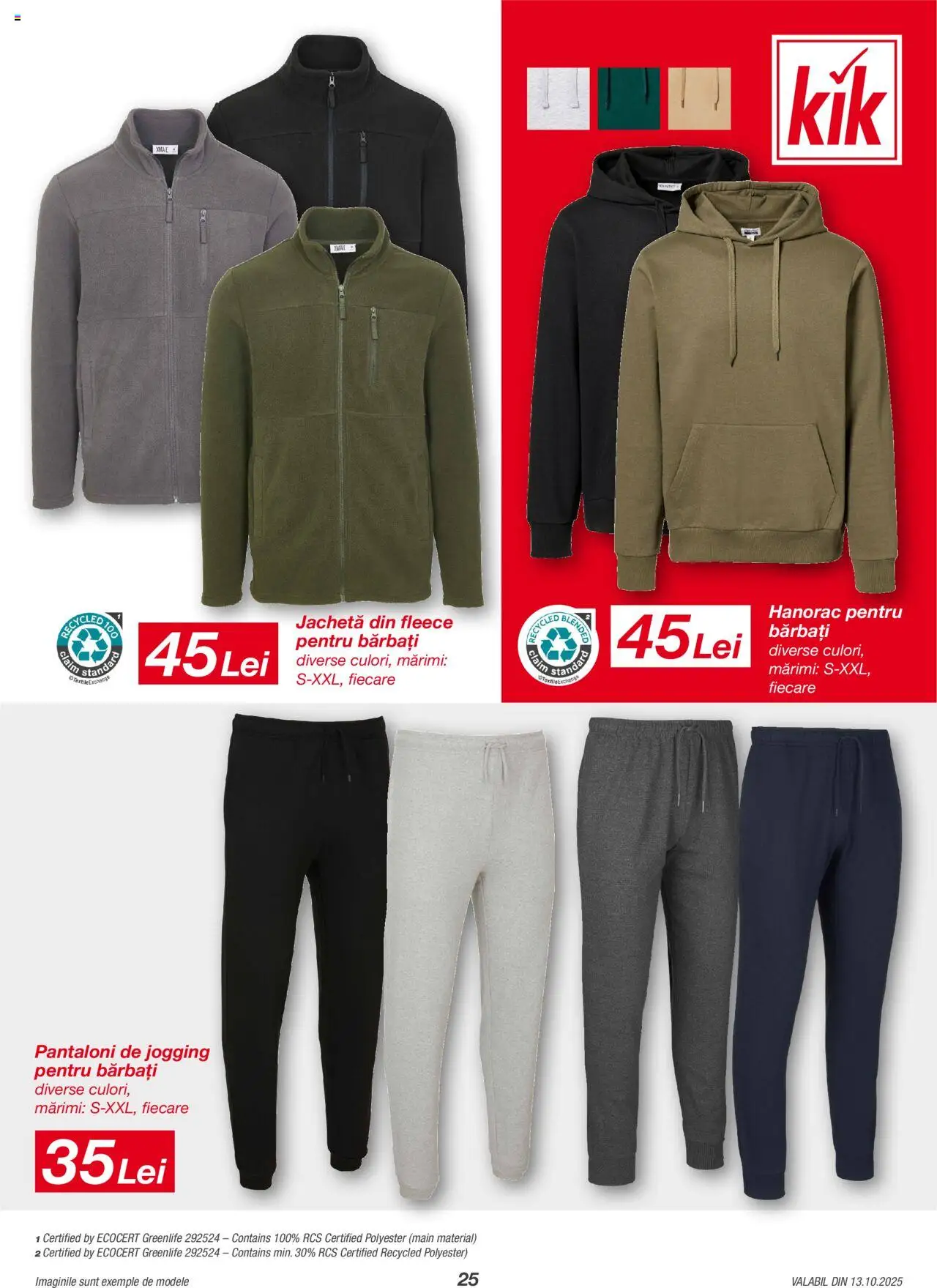 Catalog Kik 13 Octombrie - 1 Noiembrie 2025 | Pagina 25 | Produse: Jachetă, Babak, Pantaloni, Keşe