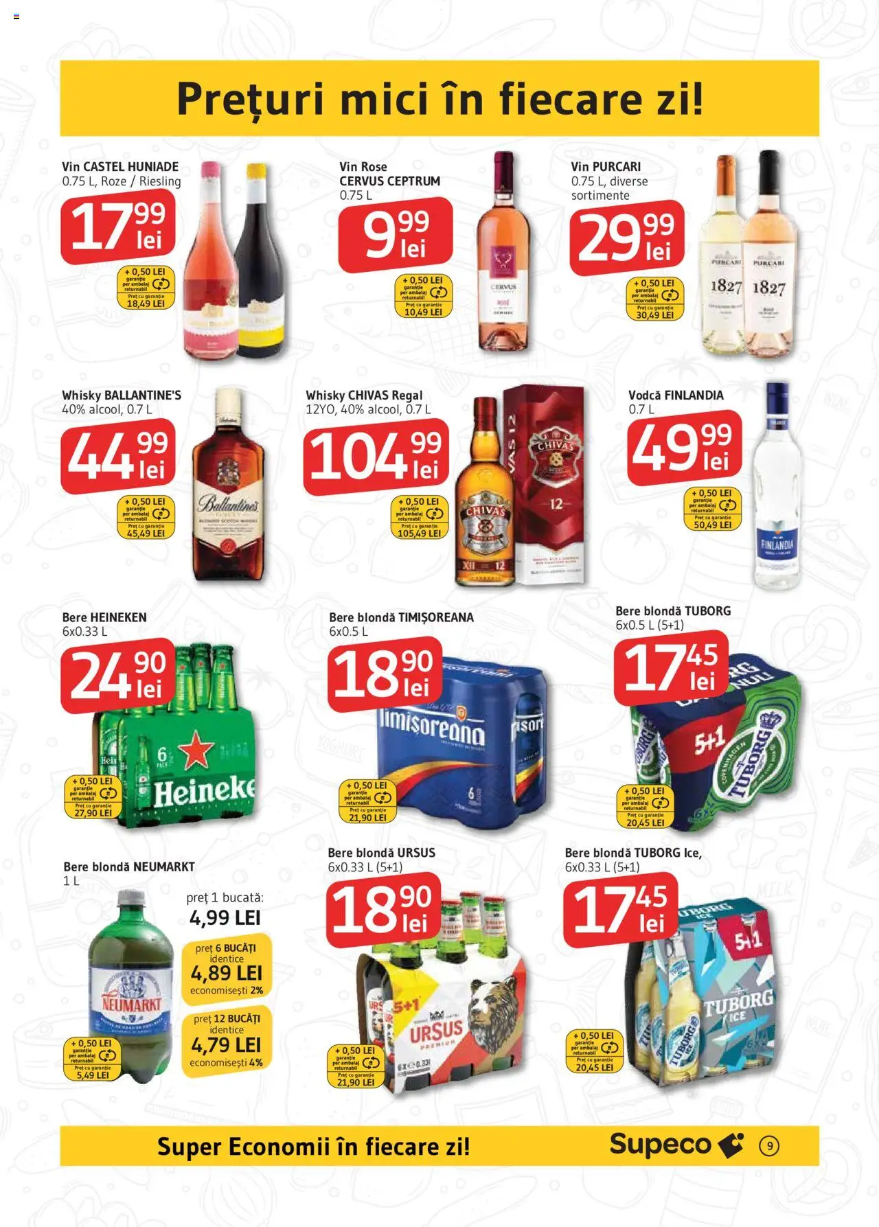 Catalog Supeco 15 - 28 Octombrie 2025 | Pagina 9 | Produse: Su ısıtıcı, Mici, Vin, Bere
