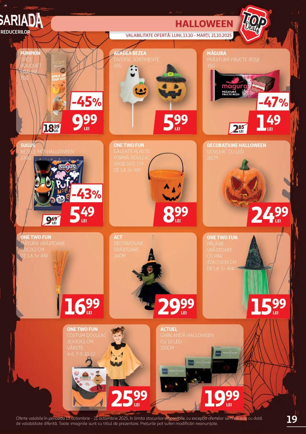 Catalog Auchan 13 - 20 Octombrie 2025 | Pagina 19 | Produse: Pălărie, Dovleac, Babak, Fructe