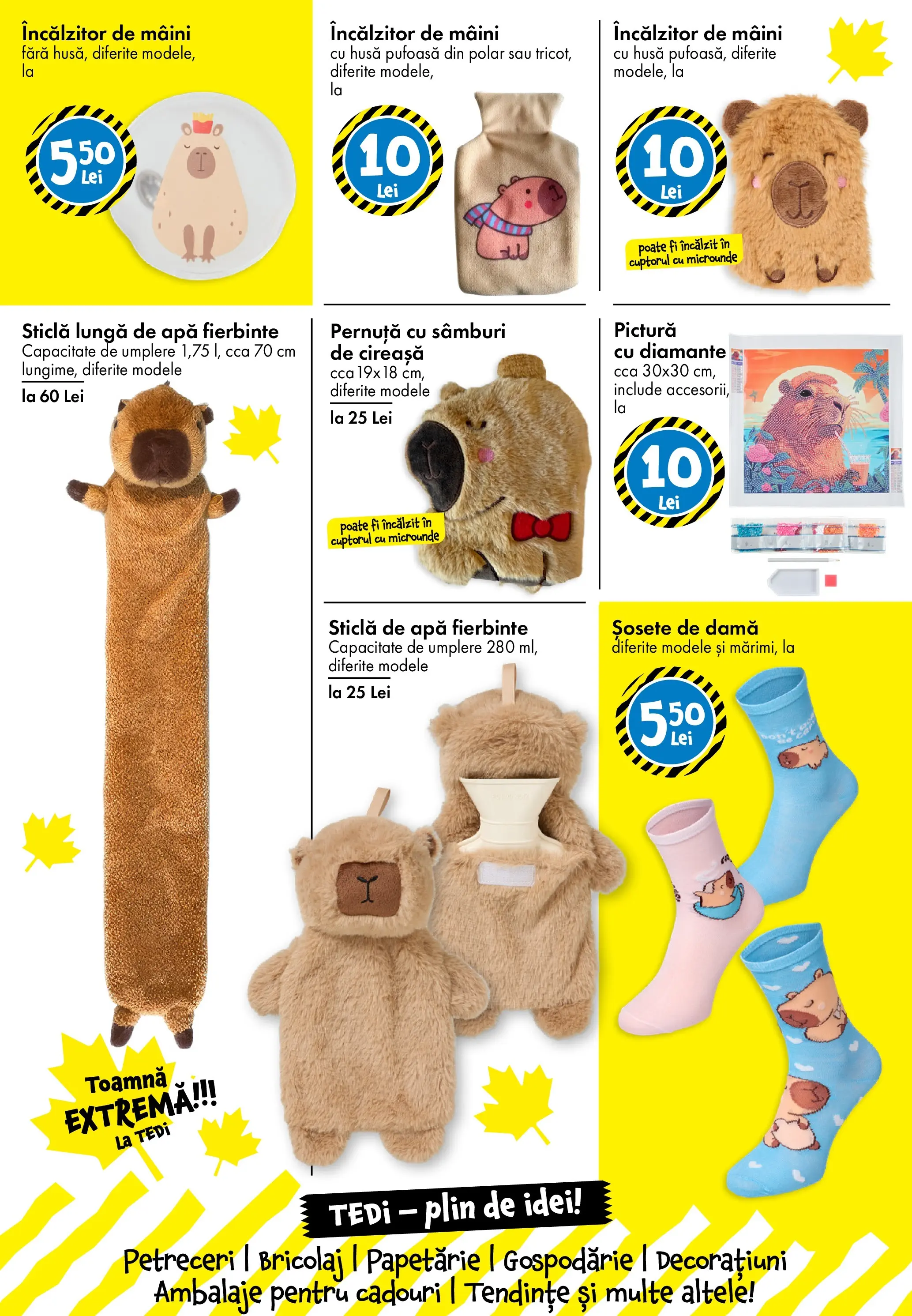 Catalog TEDi 10 - 18 Octombrie 2025 | Pagina 6 | Produse: Șosete, Apă