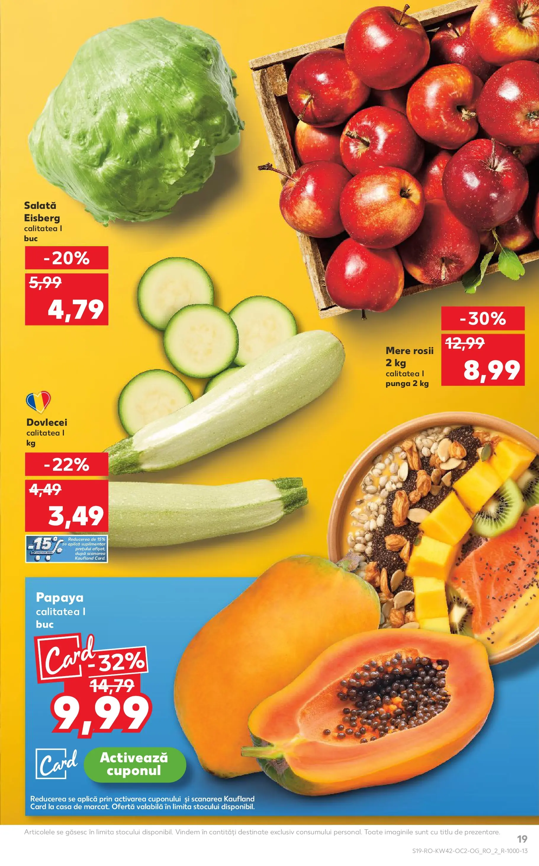 Catalog Kaufland 15 - 20 Octombrie 2025 | Pagina 19 | Produse: Pungă, Mere, Roșii, Boncuklu Oyuncakları