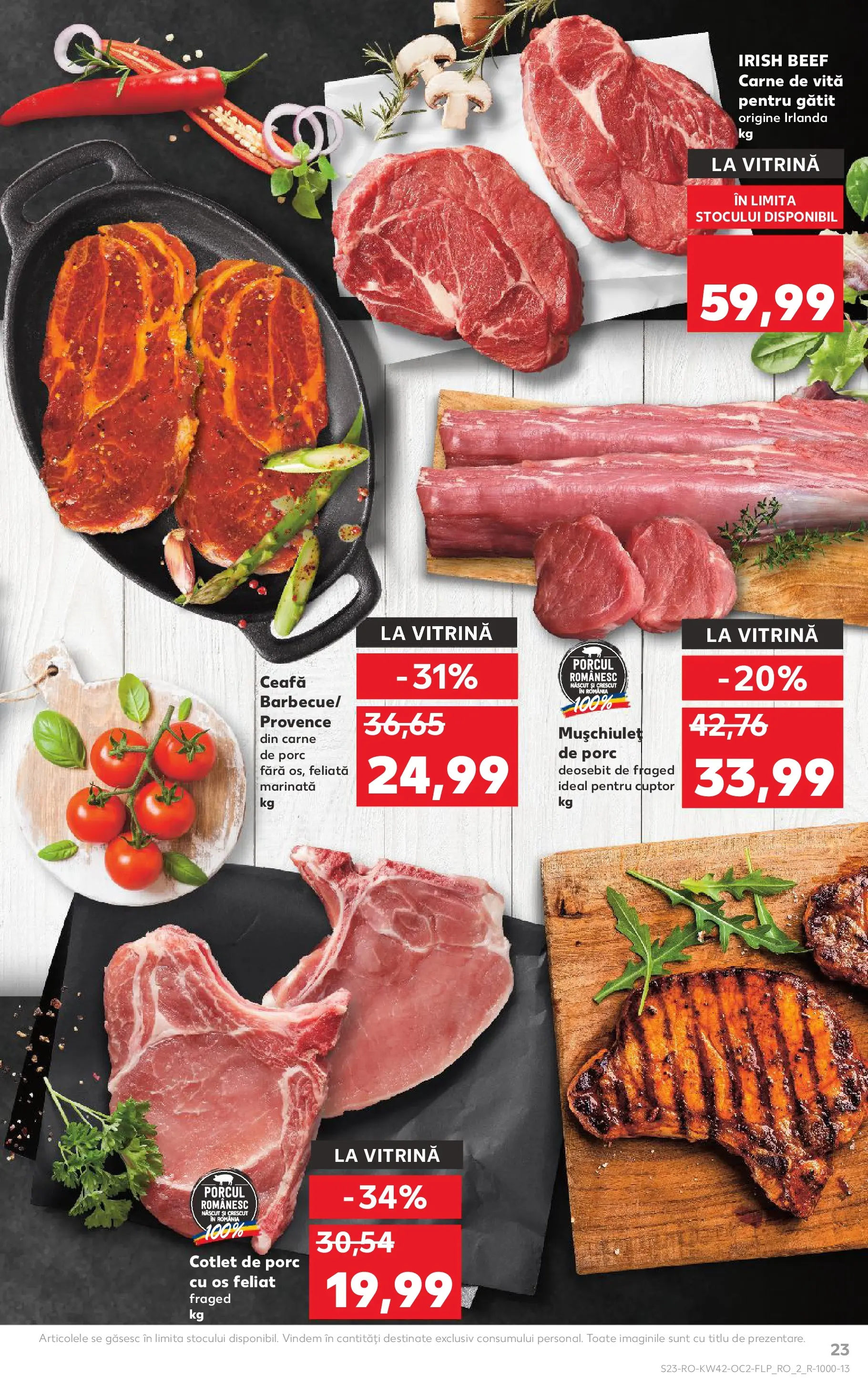 Catalog Kaufland 15 - 20 Octombrie 2025 | Pagina 23 | Produse: Cuptor, Lait de coco, Carne De Porc, Carne De Vită