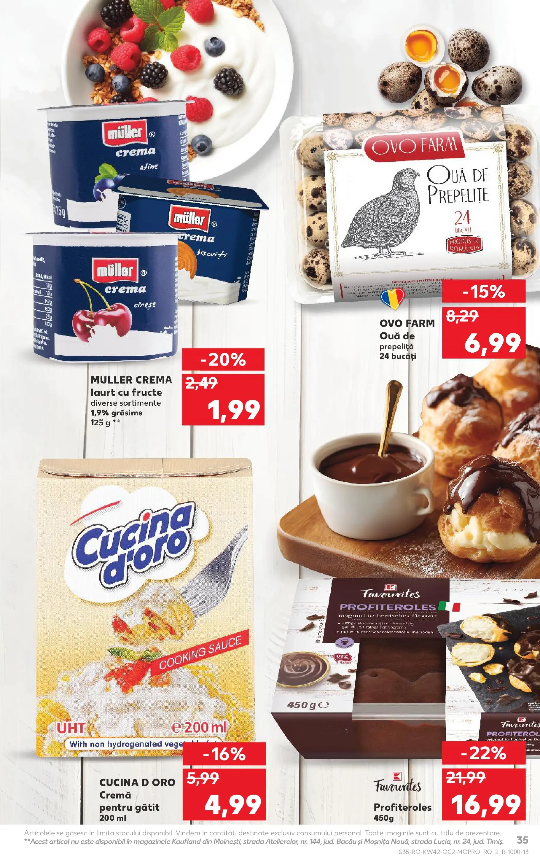 Catalog Kaufland 15 - 20 Octombrie 2025 | Pagina 35 | Produse: Afine, Ouă, Biscuiți, Fructe