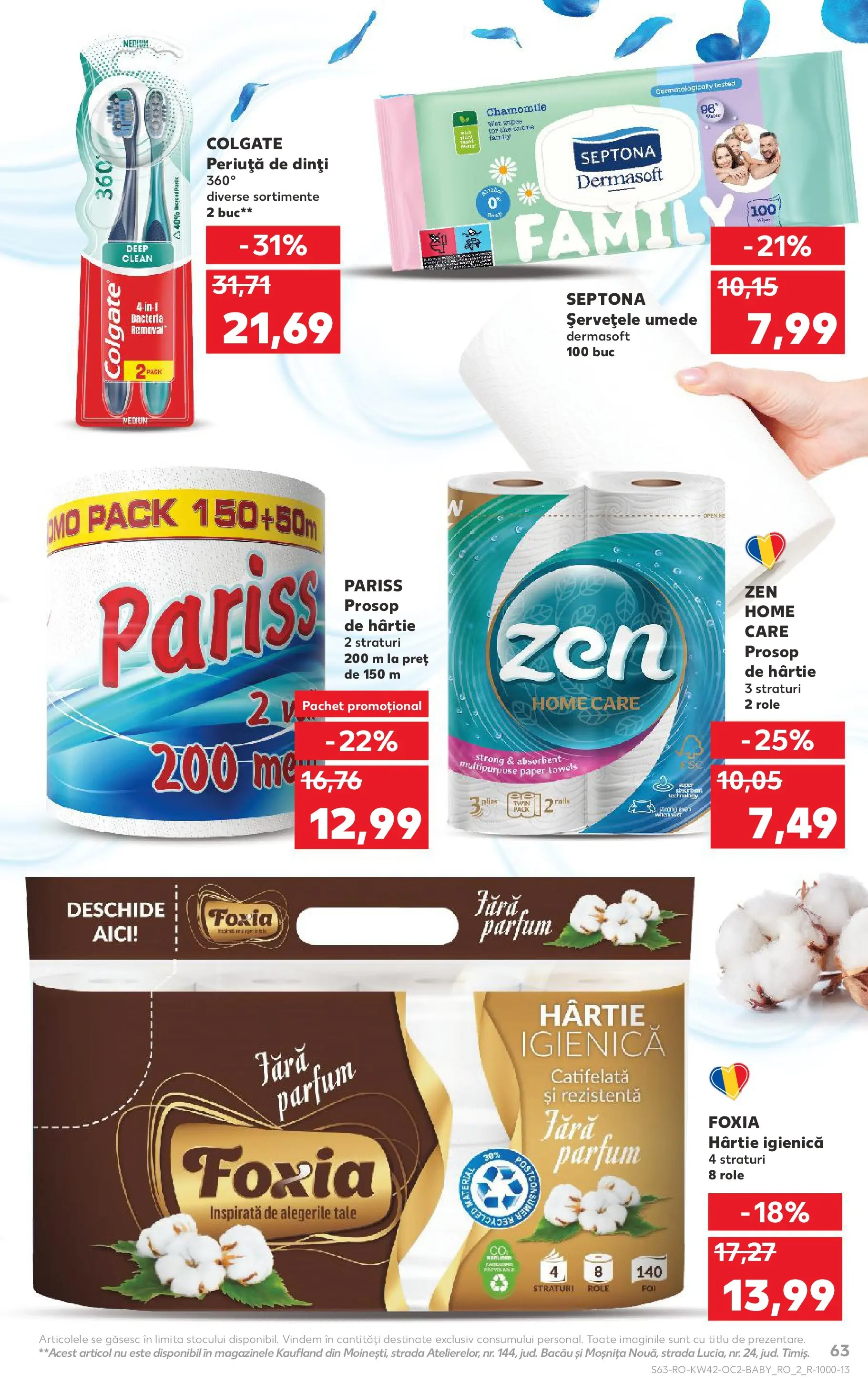 Catalog Kaufland 15 - 20 Octombrie 2025 | Pagina 63 | Produse: Pomelo, Role, Parfum, Periuță de dinți