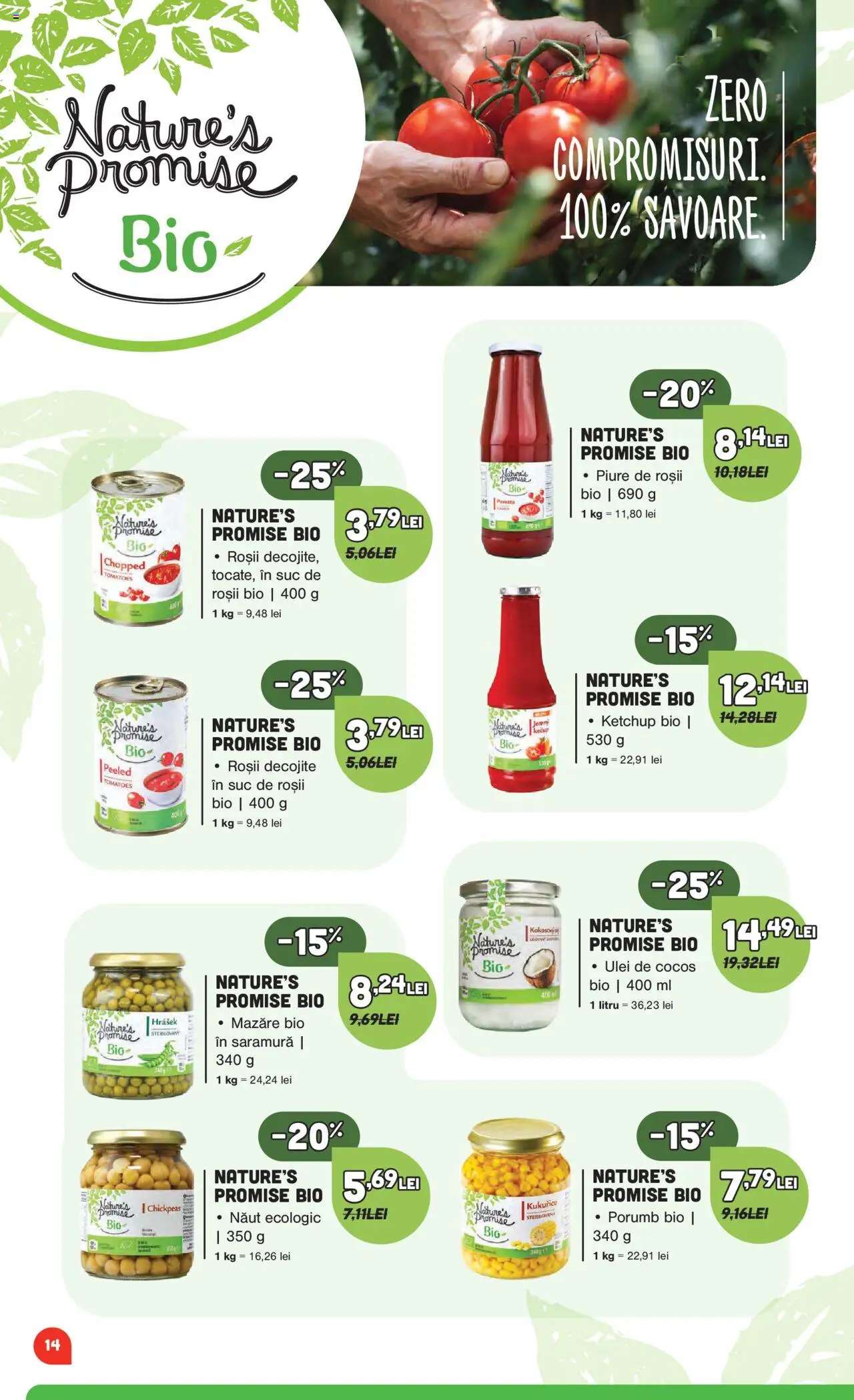 Catalog Mega Image 16 Octombrie - 11 Noiembrie 2025 | Pagina 14 | Produse: Mazăre, Suc, Roșii, Ketchup