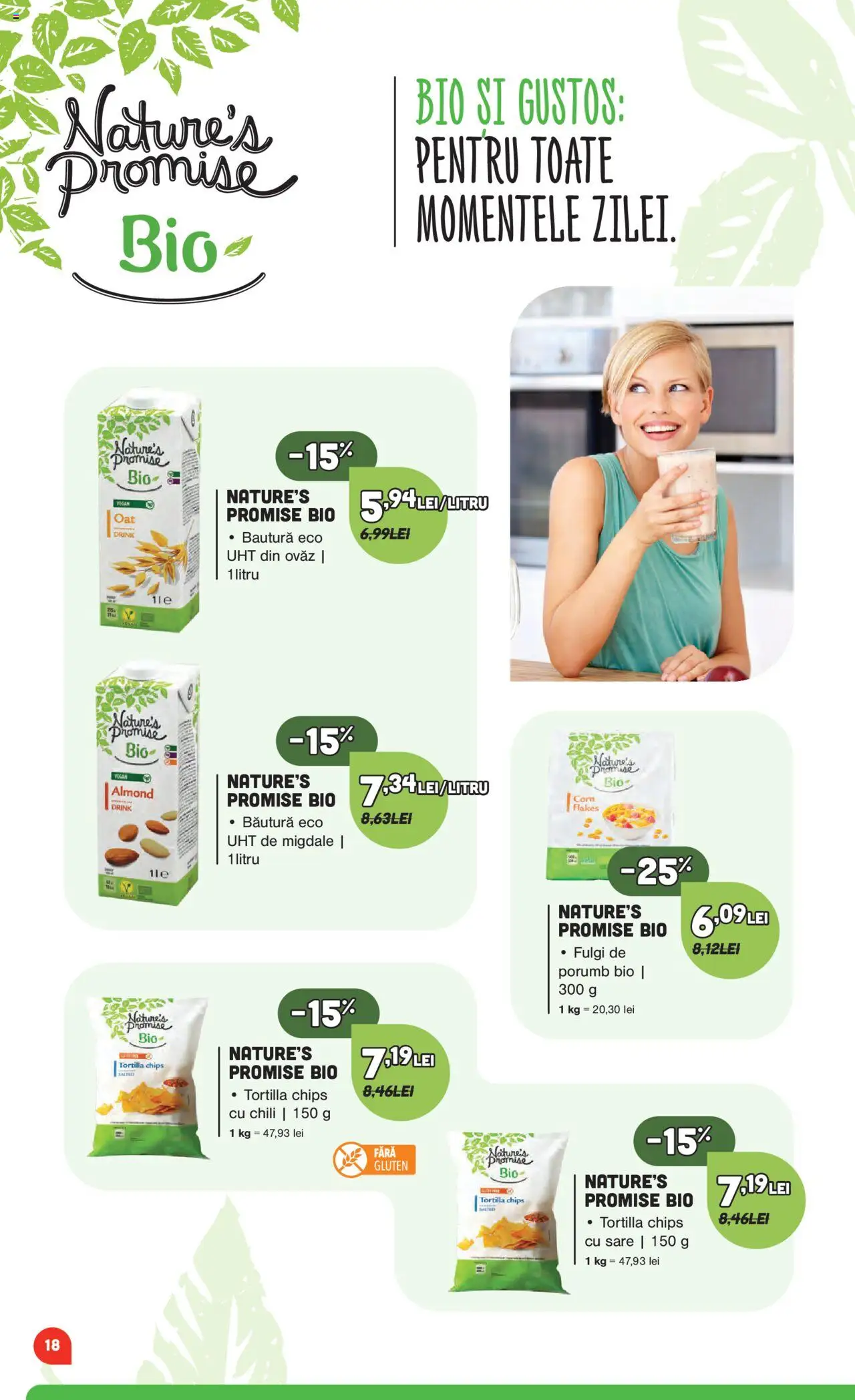 Catalog Mega Image 16 Octombrie - 11 Noiembrie 2025 | Pagina 18 | Produse: Şerit ödül, Migdale, Fulgi, Porumb
