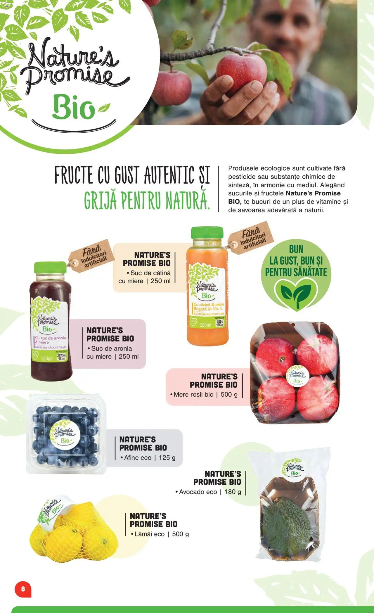 Catalog Mega Image 16 Octombrie - 11 Noiembrie 2025 | Pagina 8 | Produse: Afine, Suc, Mere, Avocado
