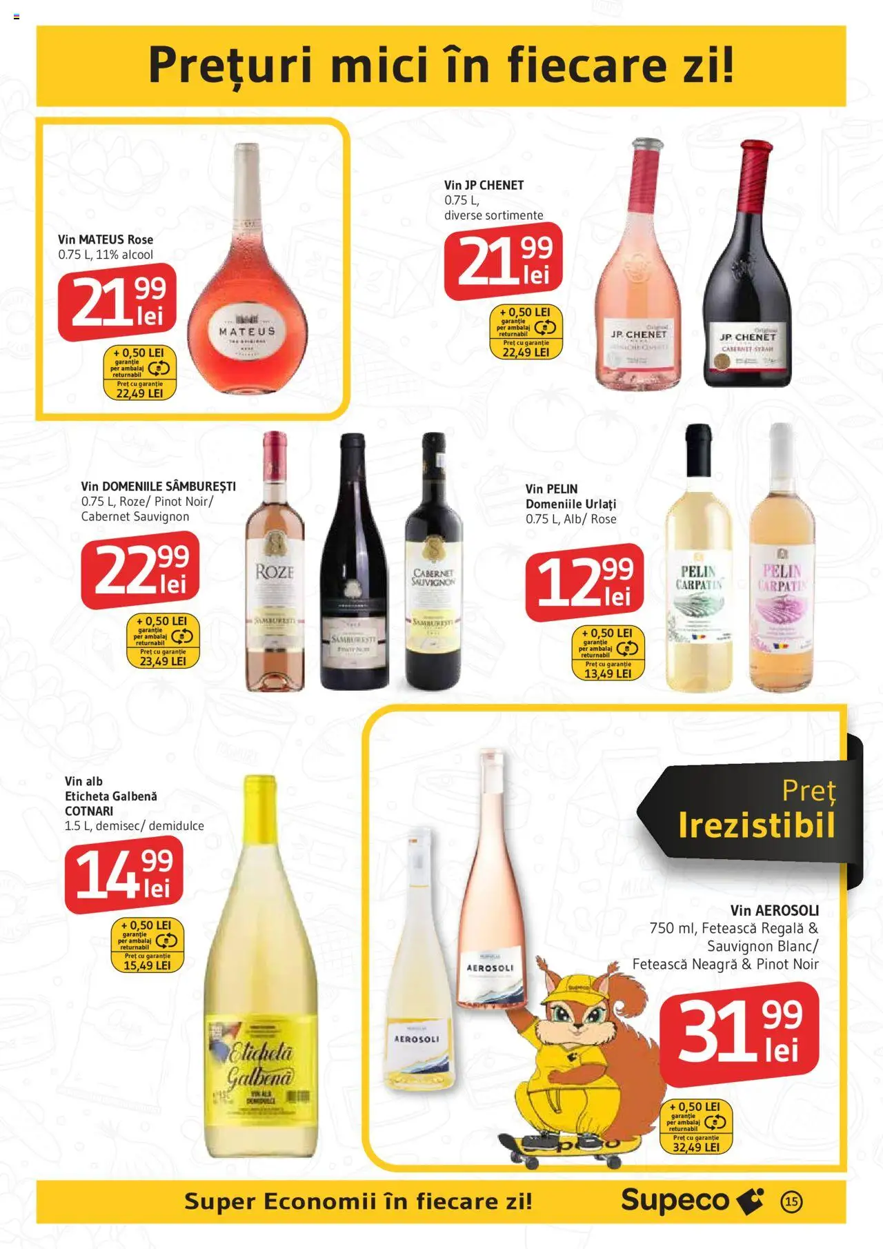 Catalog Supeco 16 - 28 Octombrie 2025 | Pagina 15 | Produse: Mici, Vin