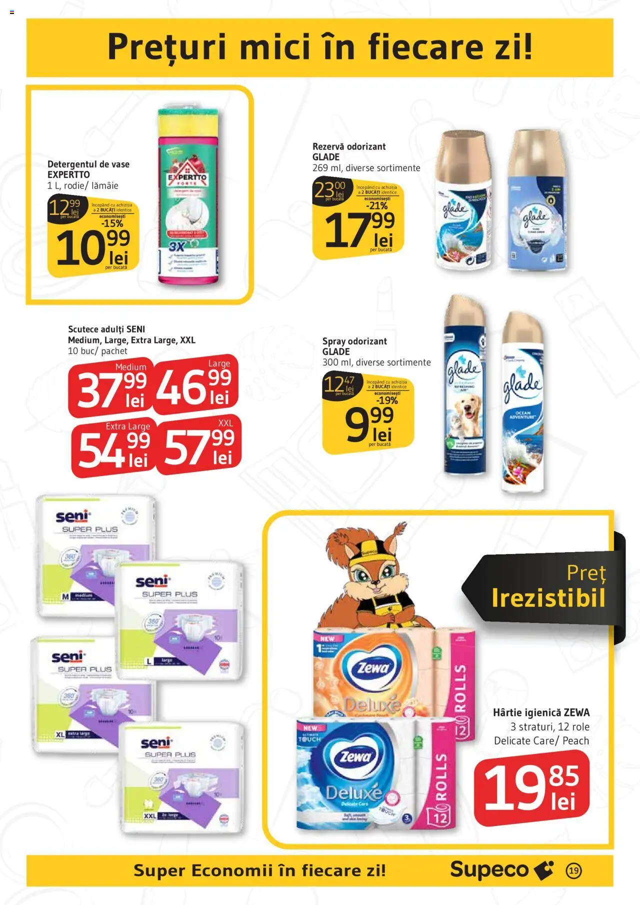 Catalog Supeco 16 - 28 Octombrie 2025 | Pagina 19 | Produse: Role, Mici, Scutece, Lămâie