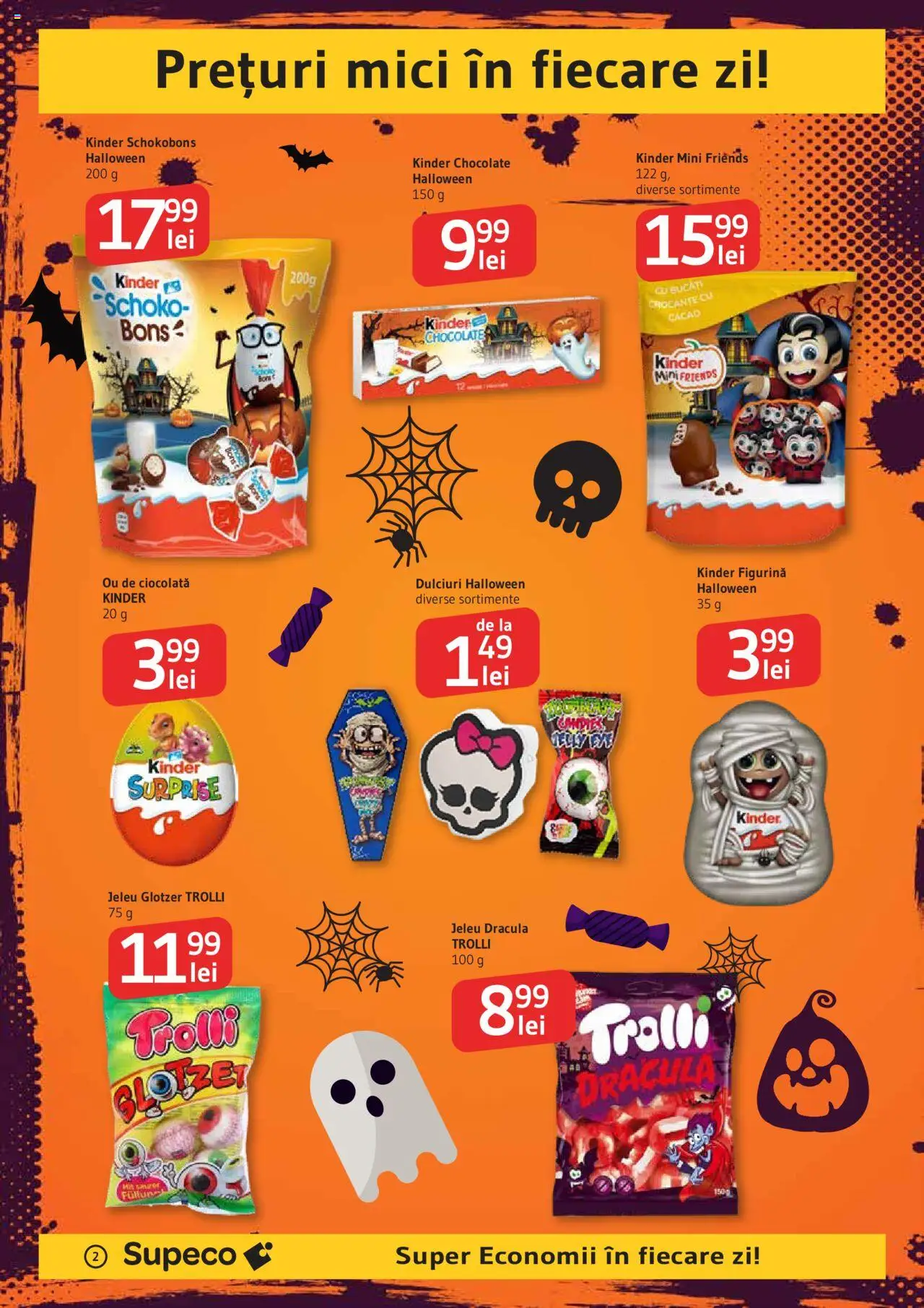 Catalog Supeco 16 - 28 Octombrie 2025 | Pagina 2 | Produse: Mici, Ciocolată, Cacao