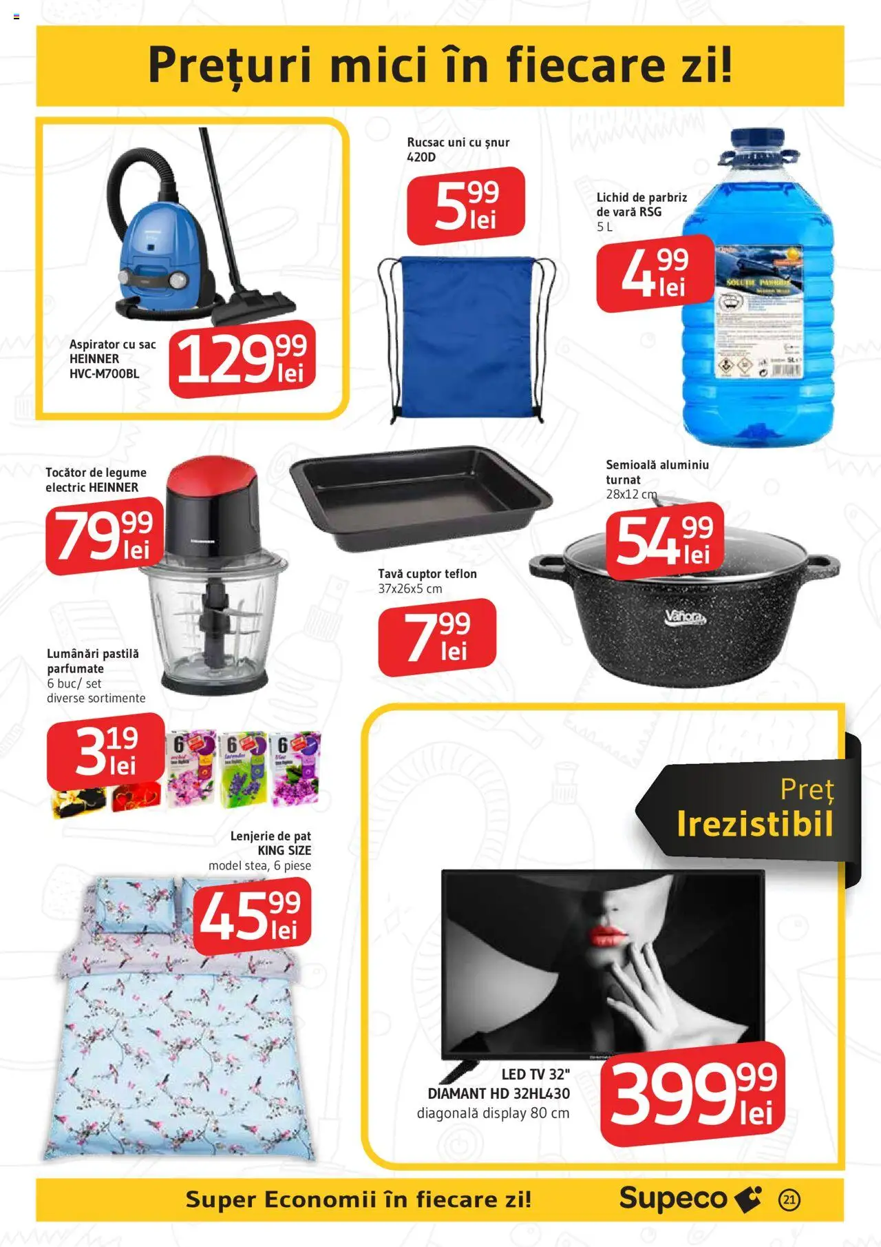 Catalog Supeco 16 - 28 Octombrie 2025 | Pagina 21 | Produse: Cuptor, Mici, Tocător, Legume