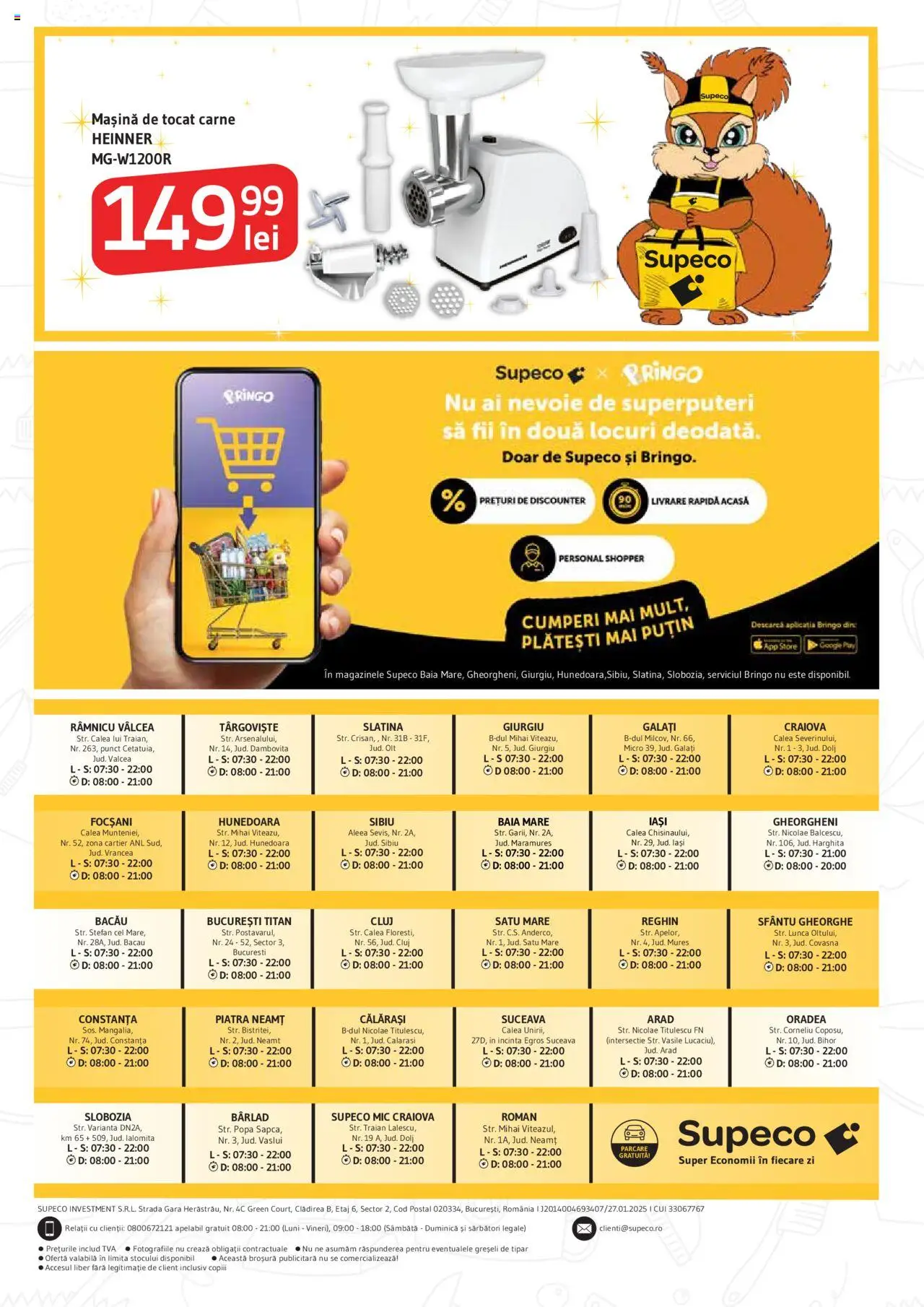Catalog Supeco 16 - 28 Octombrie 2025 | Pagina 22 | Produse: Mașină de tocat