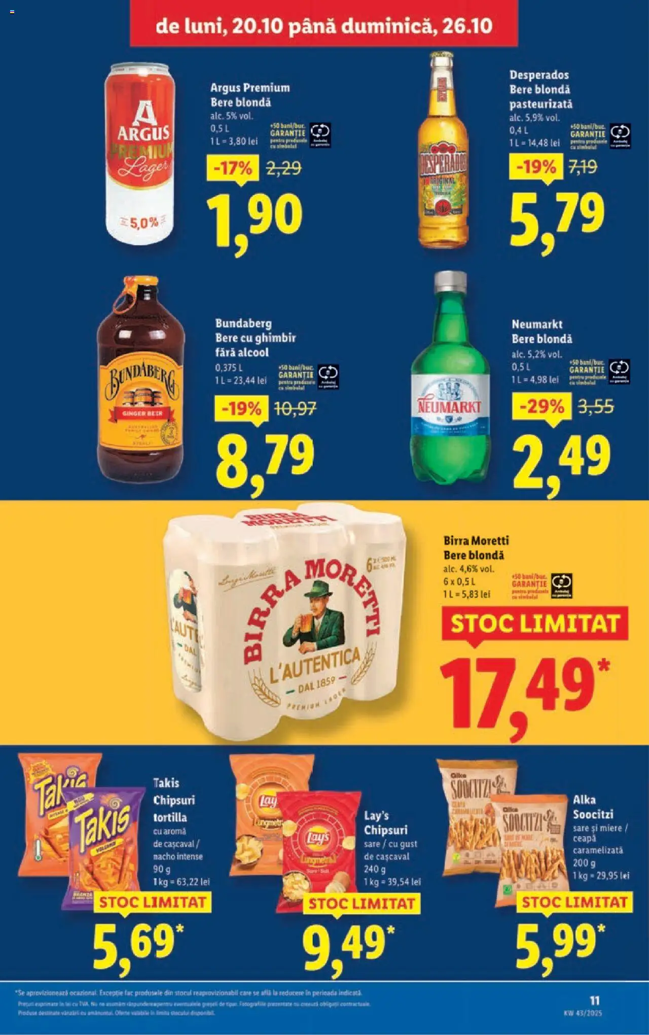 Catalog LIDL 20 - 25 Octombrie 2025 | Pagina 11 | Produse: Cașcaval, Eğitim çantaları, Ceapă, Sare