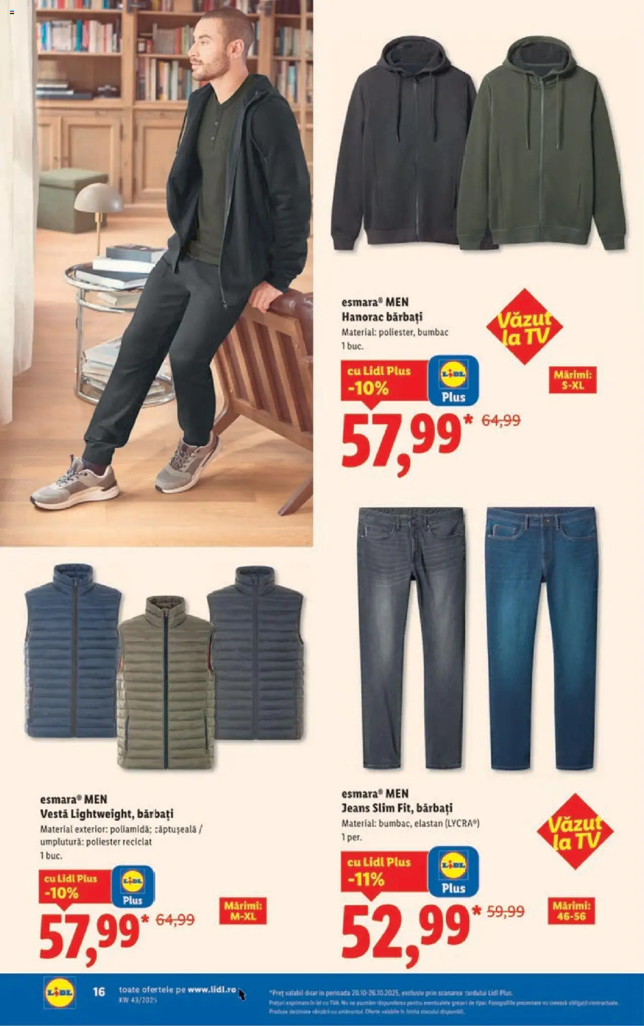 Catalog LIDL 20 - 25 Octombrie 2025 | Pagina 16 | Produse: Vestă, Keşe
