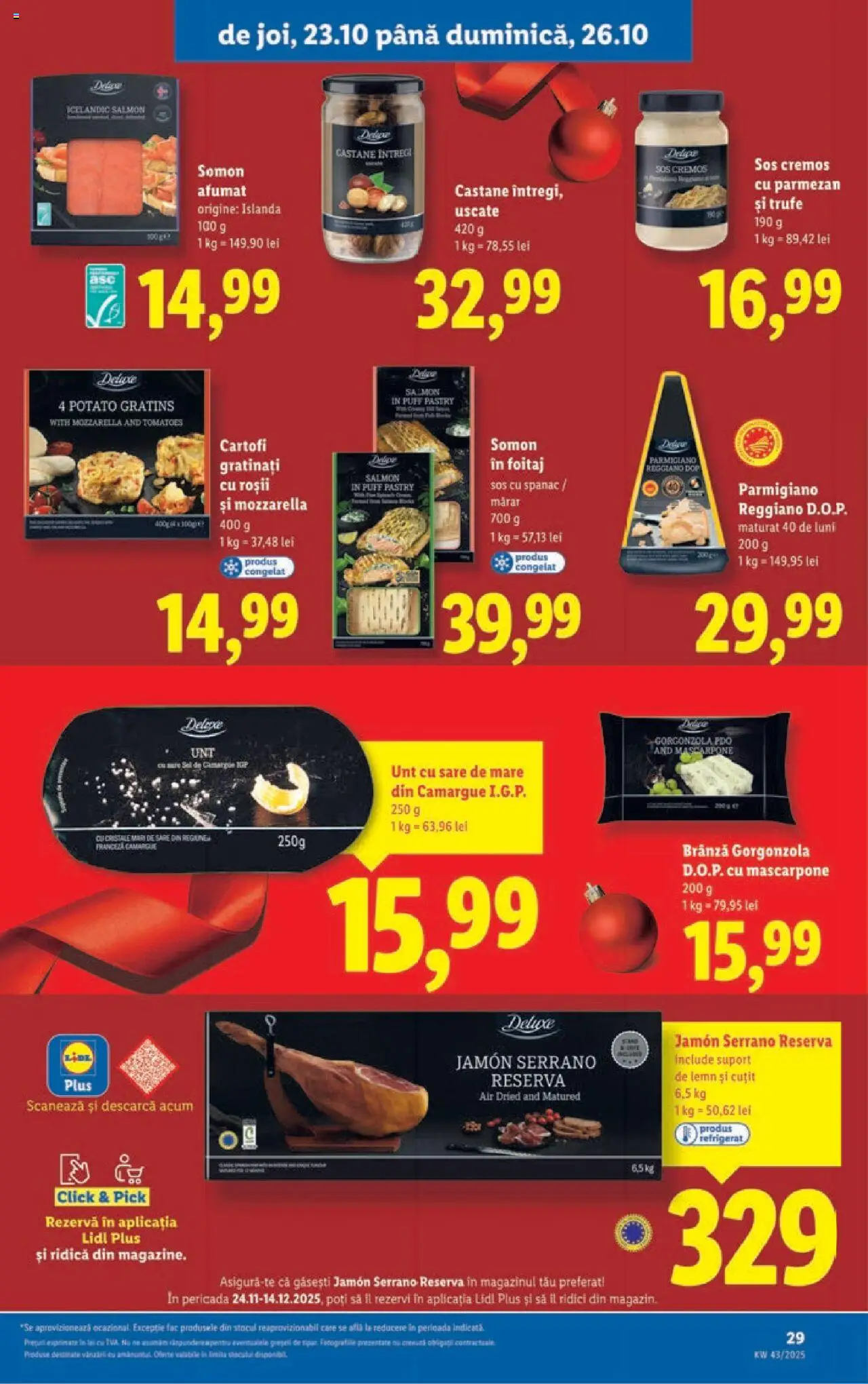 Catalog LIDL 20 - 25 Octombrie 2025 | Pagina 29 | Produse: Cuțit, Mozzarella, Brânză, Sos