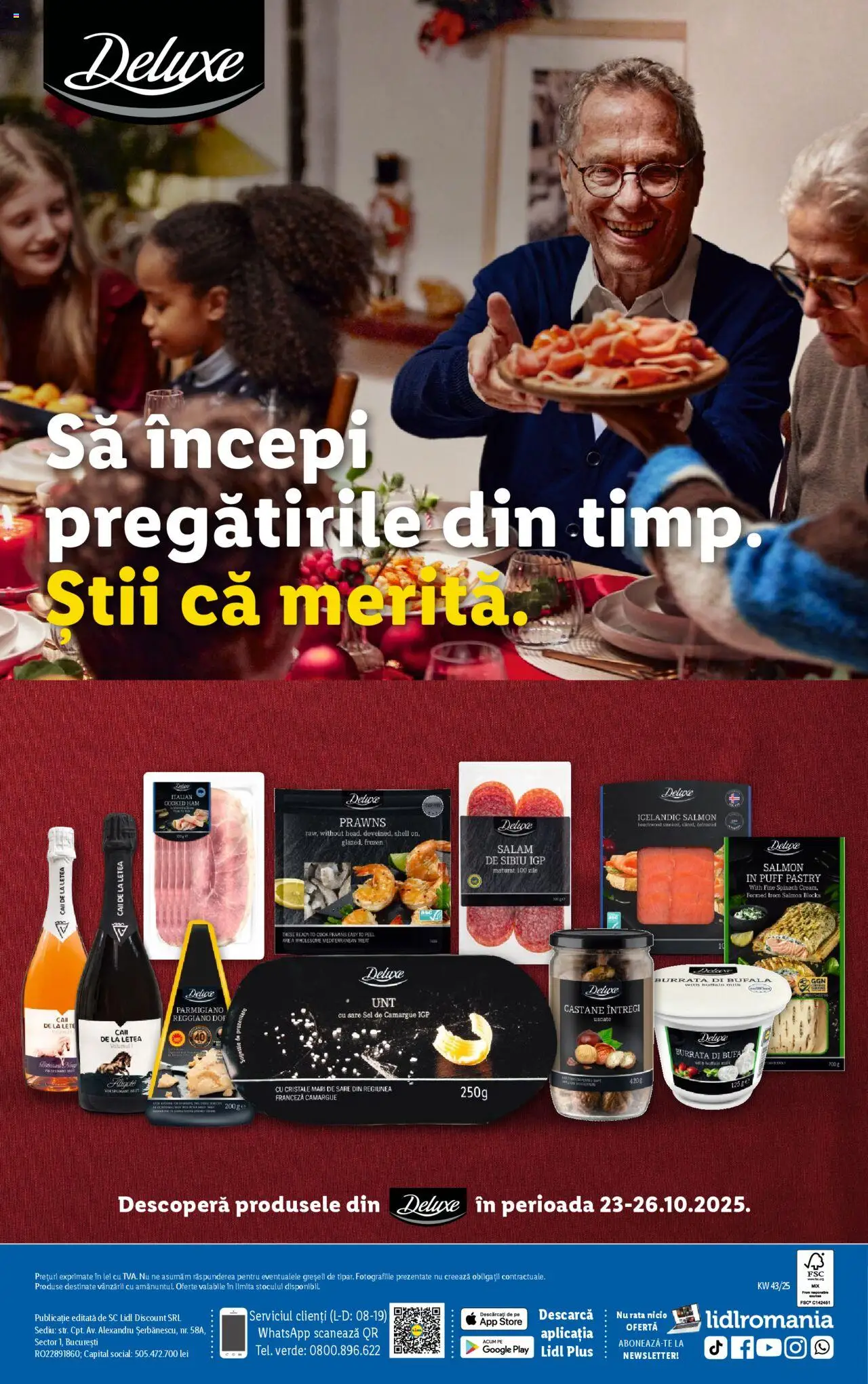 Catalog LIDL 20 - 25 Octombrie 2025 | Pagina 22 | Produse: Rață, Unt, Salam, Sare