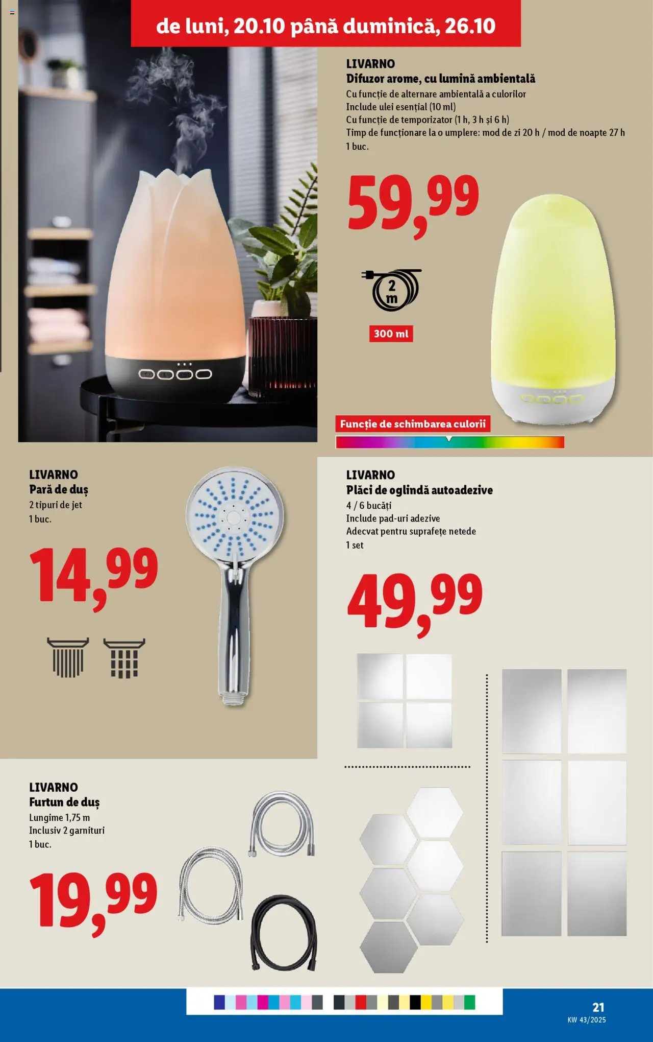 Catalog LIDL 20 - 25 Octombrie 2025 | Pagina 9 | Produse: Tavuk suyu, Pară, Oglindă, Ulei