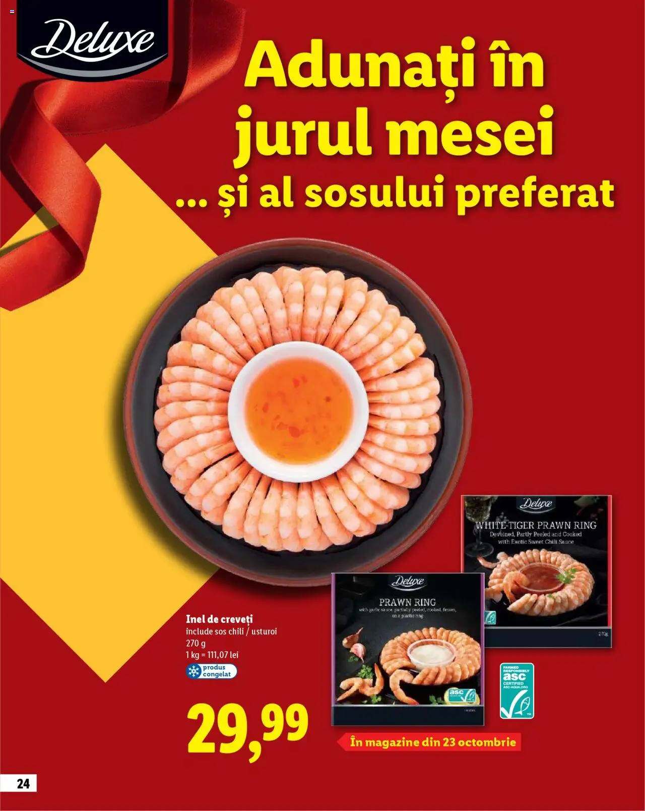 Catalog LIDL 23 Octombrie - 30 Decembrie 2025 | Pagina 24 | Produse: Inel, Sos, Usturoi