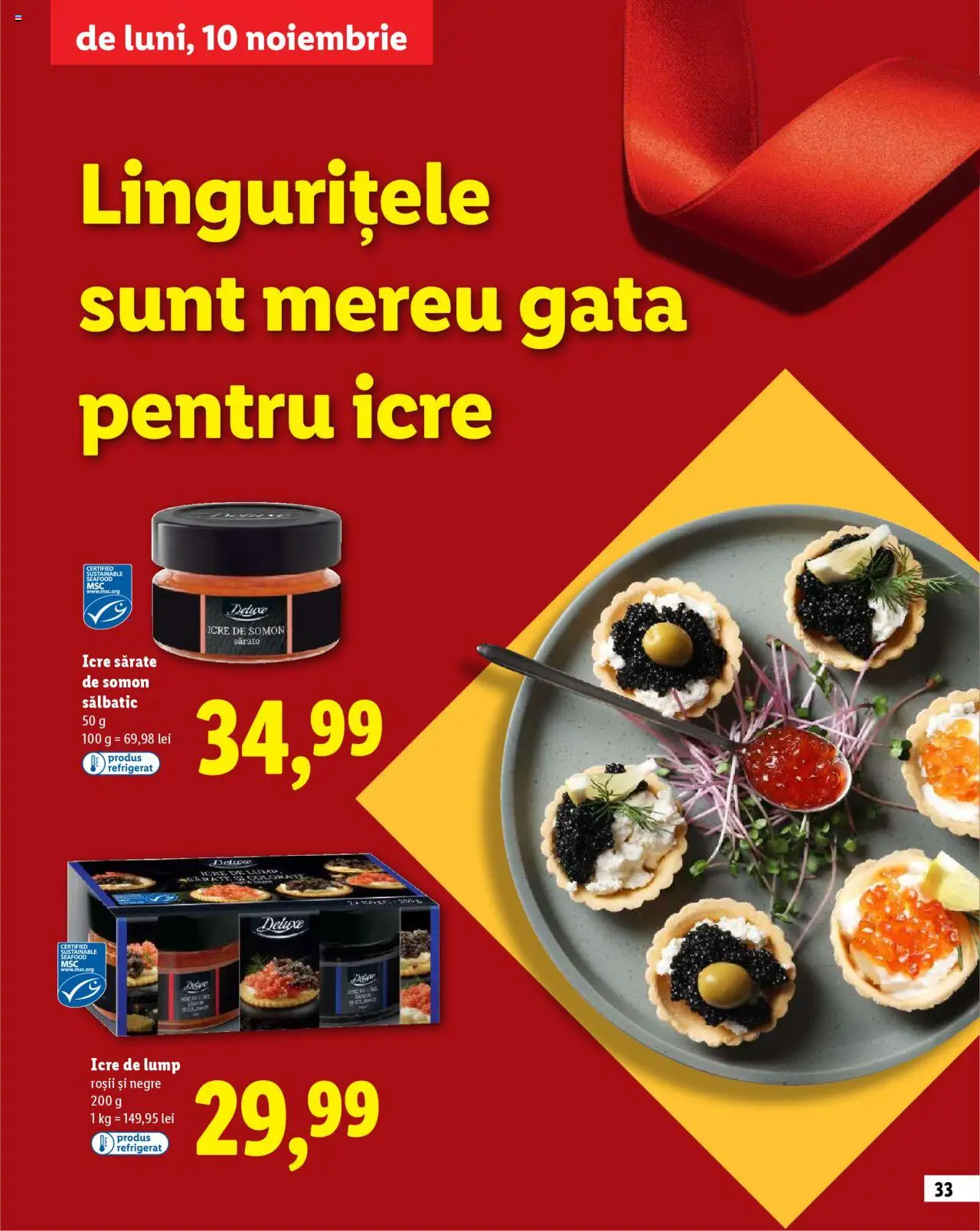 Catalog LIDL 23 Octombrie - 30 Decembrie 2025 | Pagina 33 | Produse: Roșii