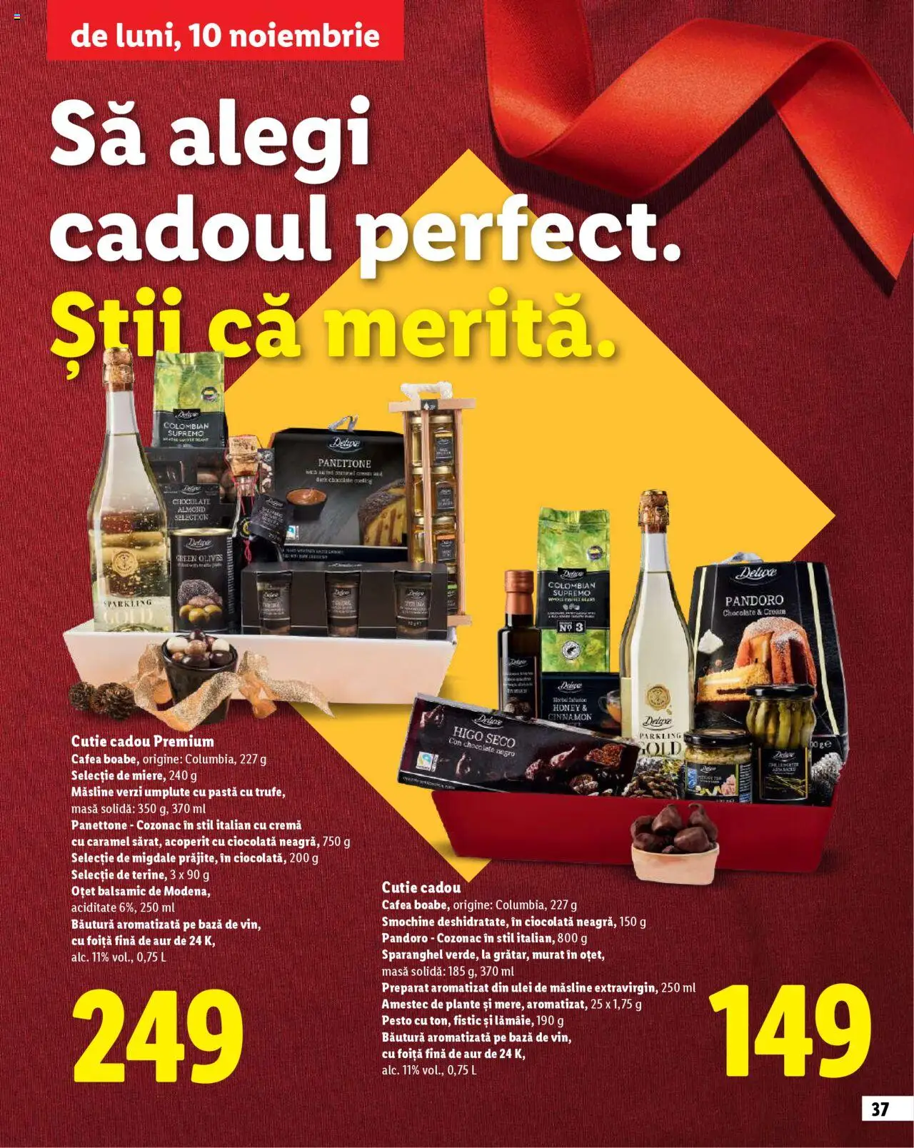 Catalog LIDL 23 Octombrie - 30 Decembrie 2025 | Pagina 37 | Produse: Migdale, Cafea, Oțet, Fistic