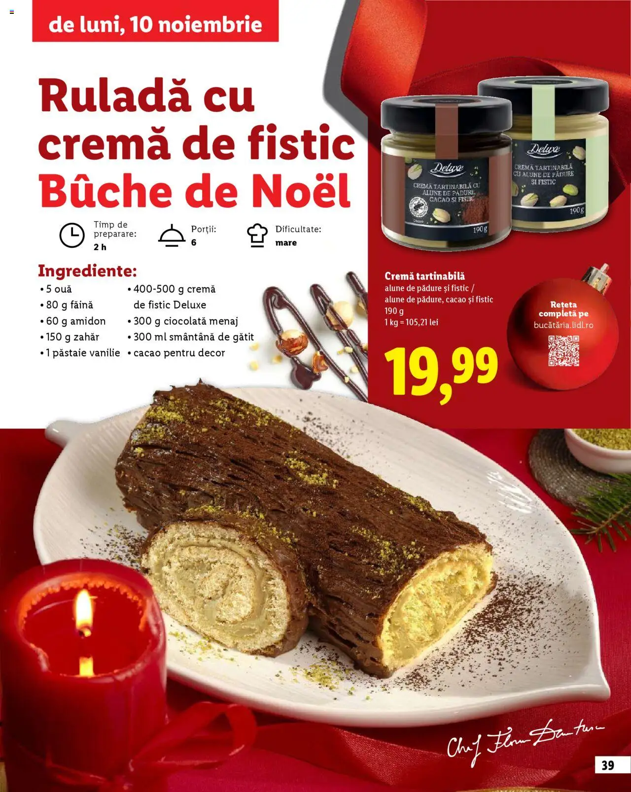 Catalog LIDL 23 Octombrie - 30 Decembrie 2025 | Pagina 39 | Produse: Alune, Cremă, Fistic, Zahăr
