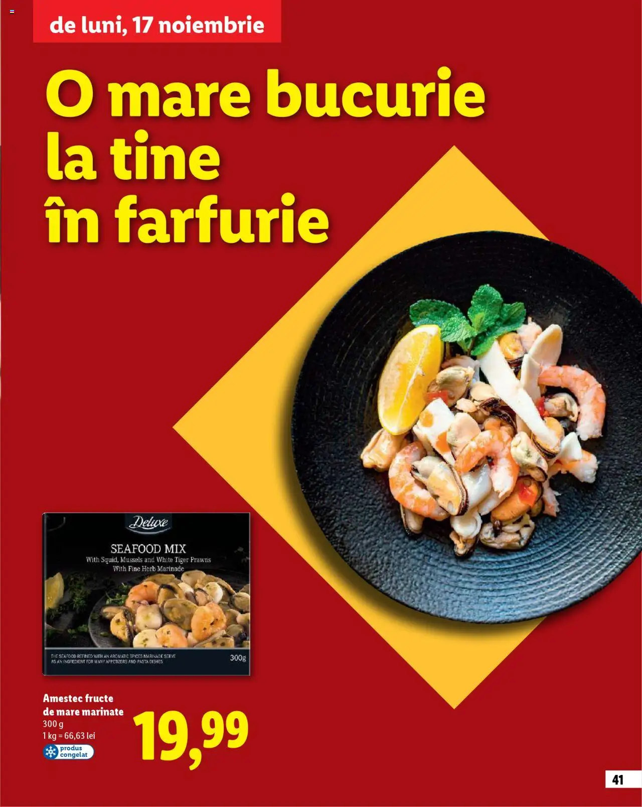 Catalog LIDL 23 Octombrie - 30 Decembrie 2025 | Pagina 41 | Produse: Farfurie, Fructe, Fructe De Mare