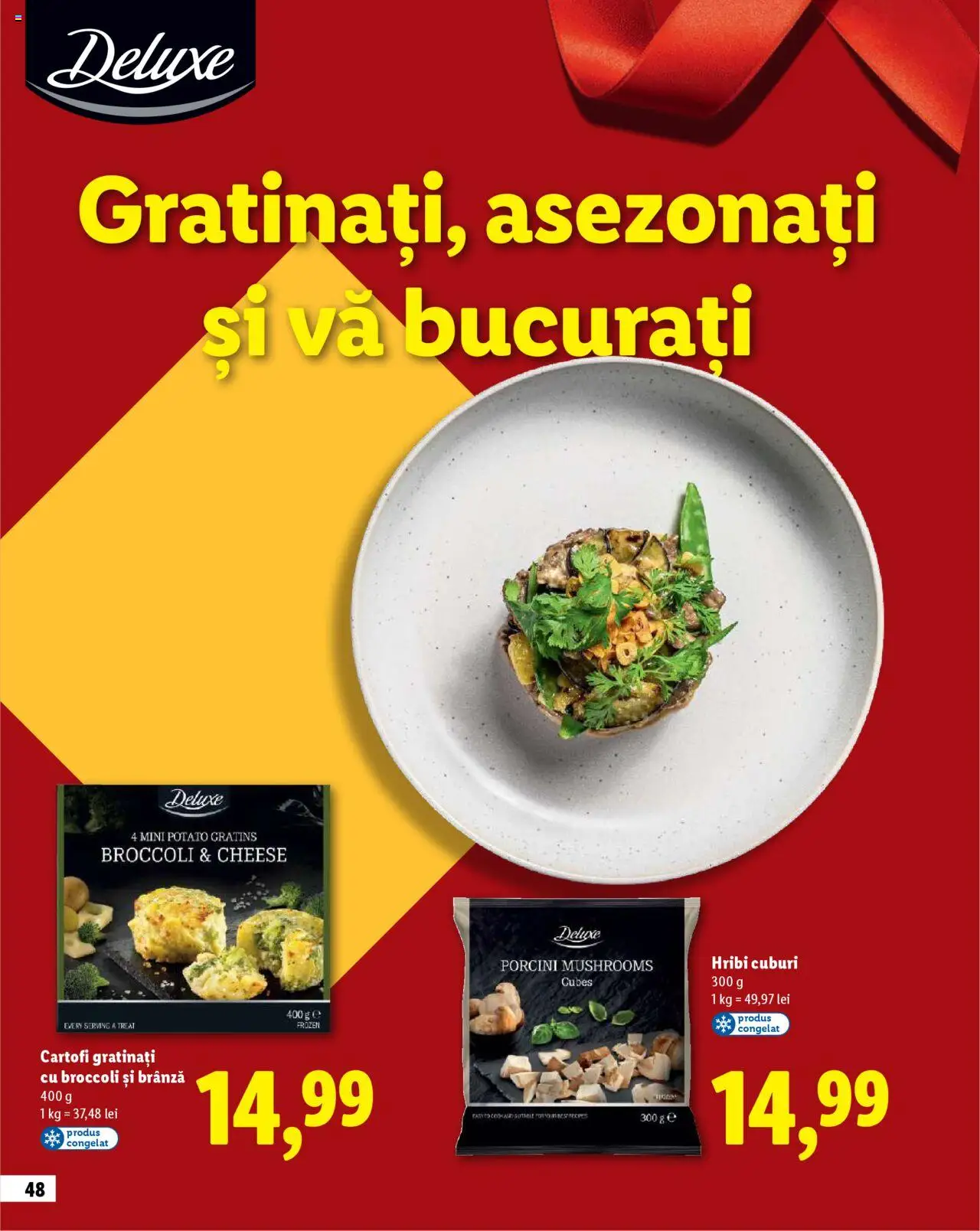 Catalog LIDL 23 Octombrie - 30 Decembrie 2025 | Pagina 48 | Produse: Brânză, Cartofi
