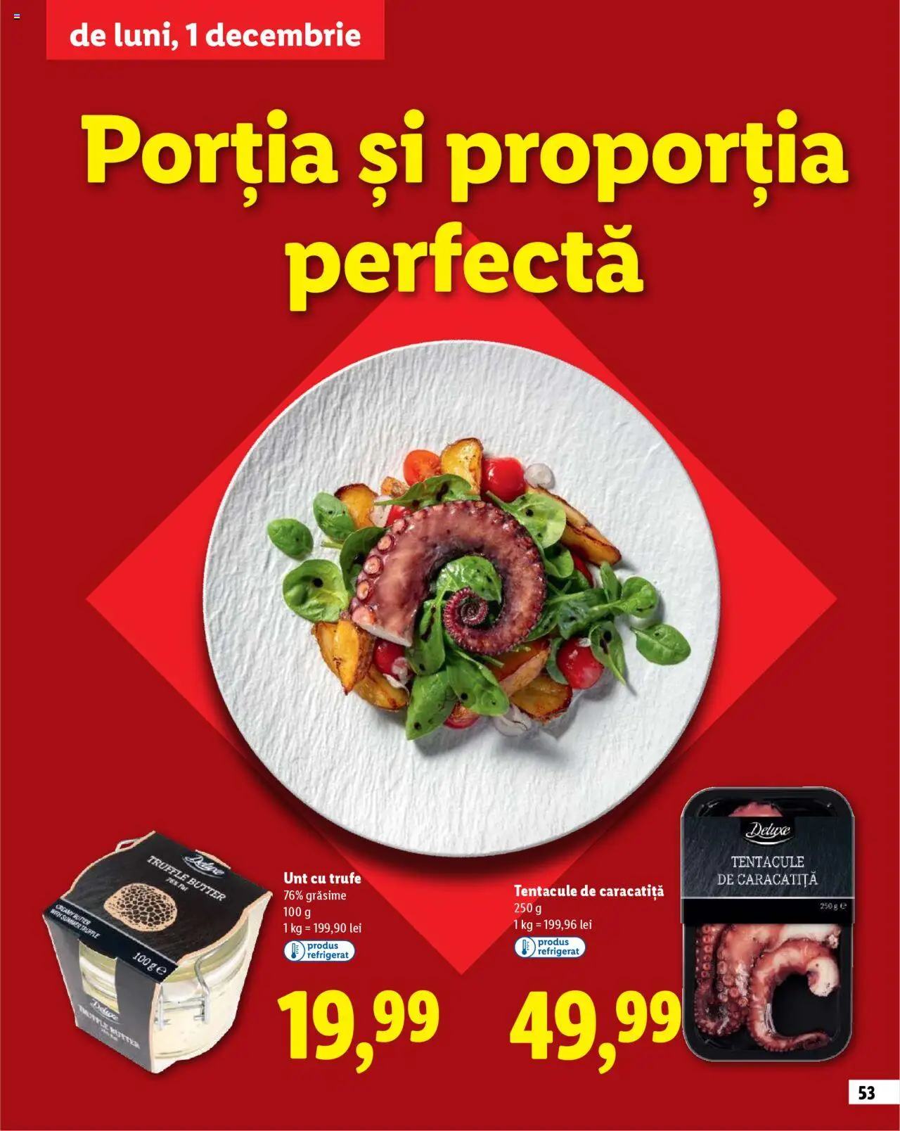 Catalog LIDL 23 Octombrie - 30 Decembrie 2025 | Pagina 53 | Produse: Unt