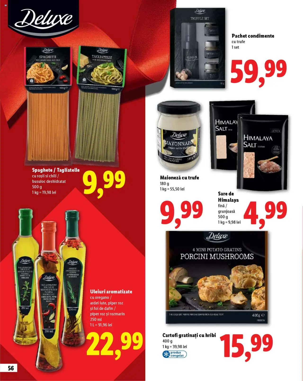 Catalog LIDL 23 Octombrie - 30 Decembrie 2025 | Pagina 56 | Produse: Roșii, Condimente, Cartofi, Maioneză