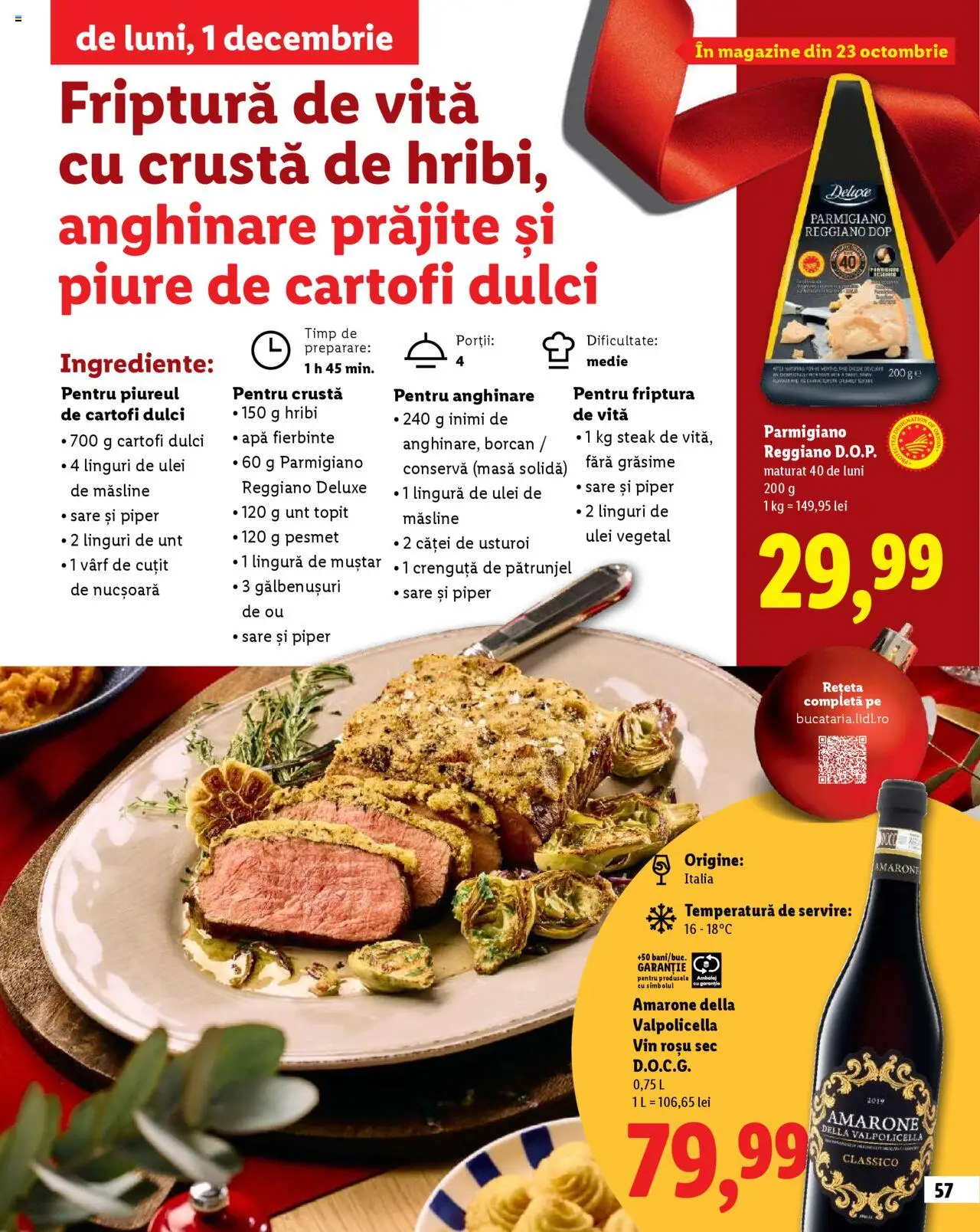 Catalog LIDL 23 Octombrie - 30 Decembrie 2025 | Pagina 57 | Produse: Taneli organik hardal, Cartofi, Sare, Usturoi
