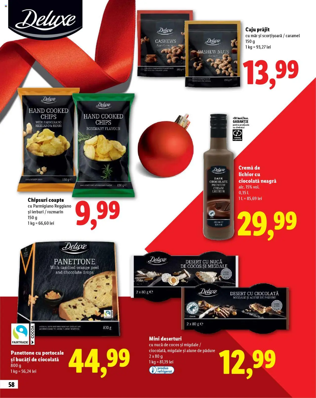 Catalog LIDL 23 Octombrie - 30 Decembrie 2025 | Pagina 58 | Produse: Alune, Apple, Portocale, Caju