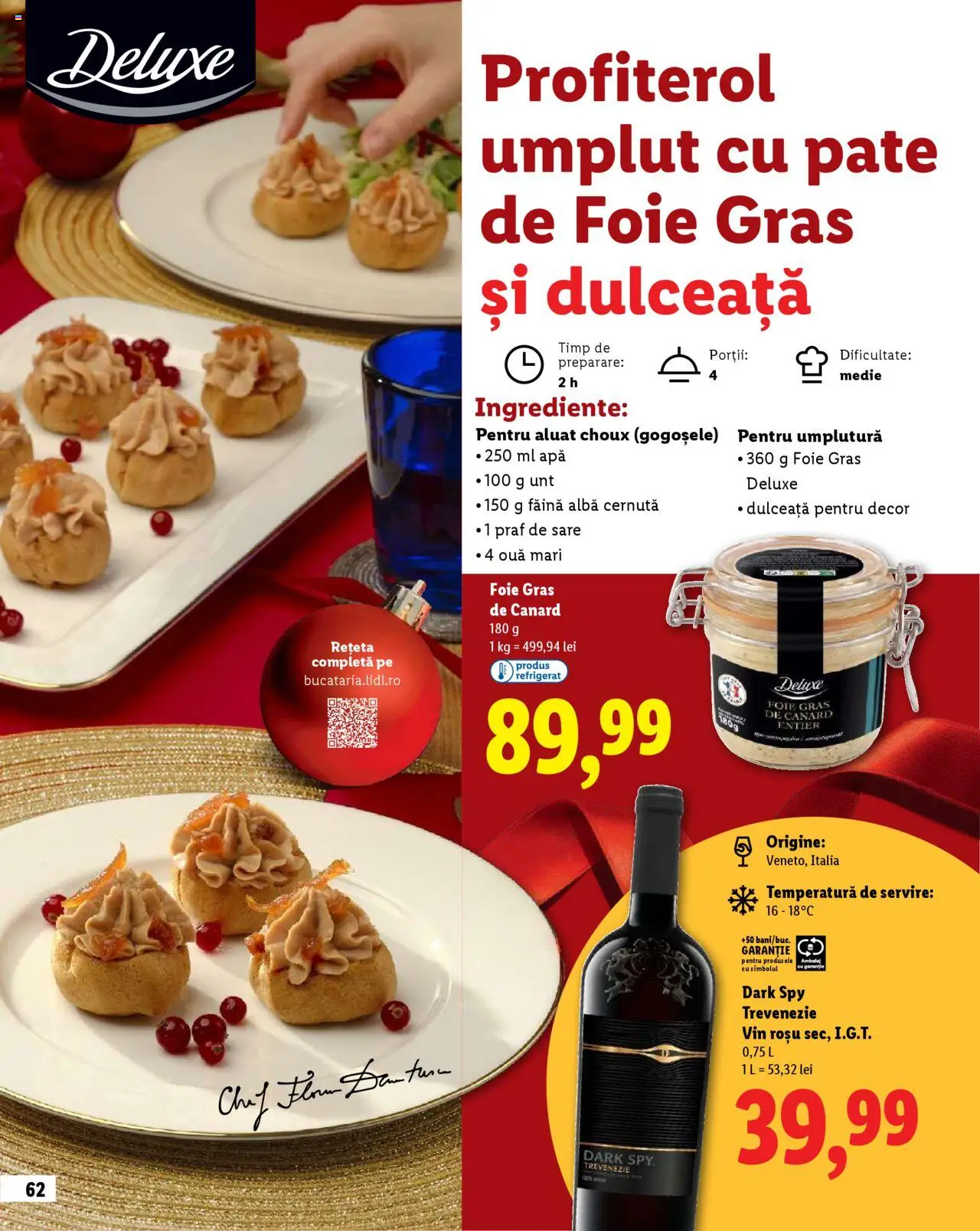 Catalog LIDL 23 Octombrie - 30 Decembrie 2025 | Pagina 62 | Produse: Aluat, Vin, Făină, Sare