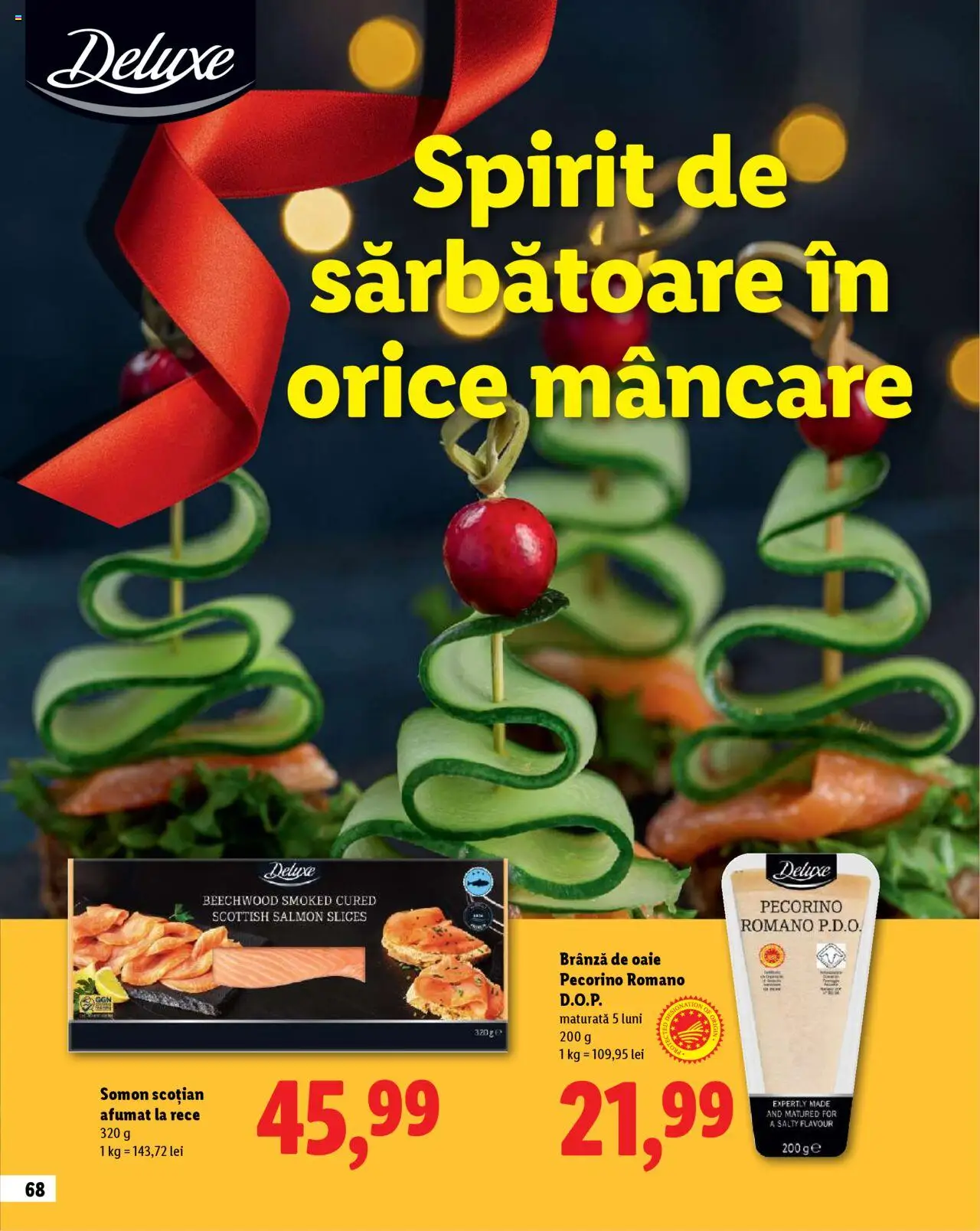 Catalog LIDL 23 Octombrie - 30 Decembrie 2025 | Pagina 68 | Produse: Brânză