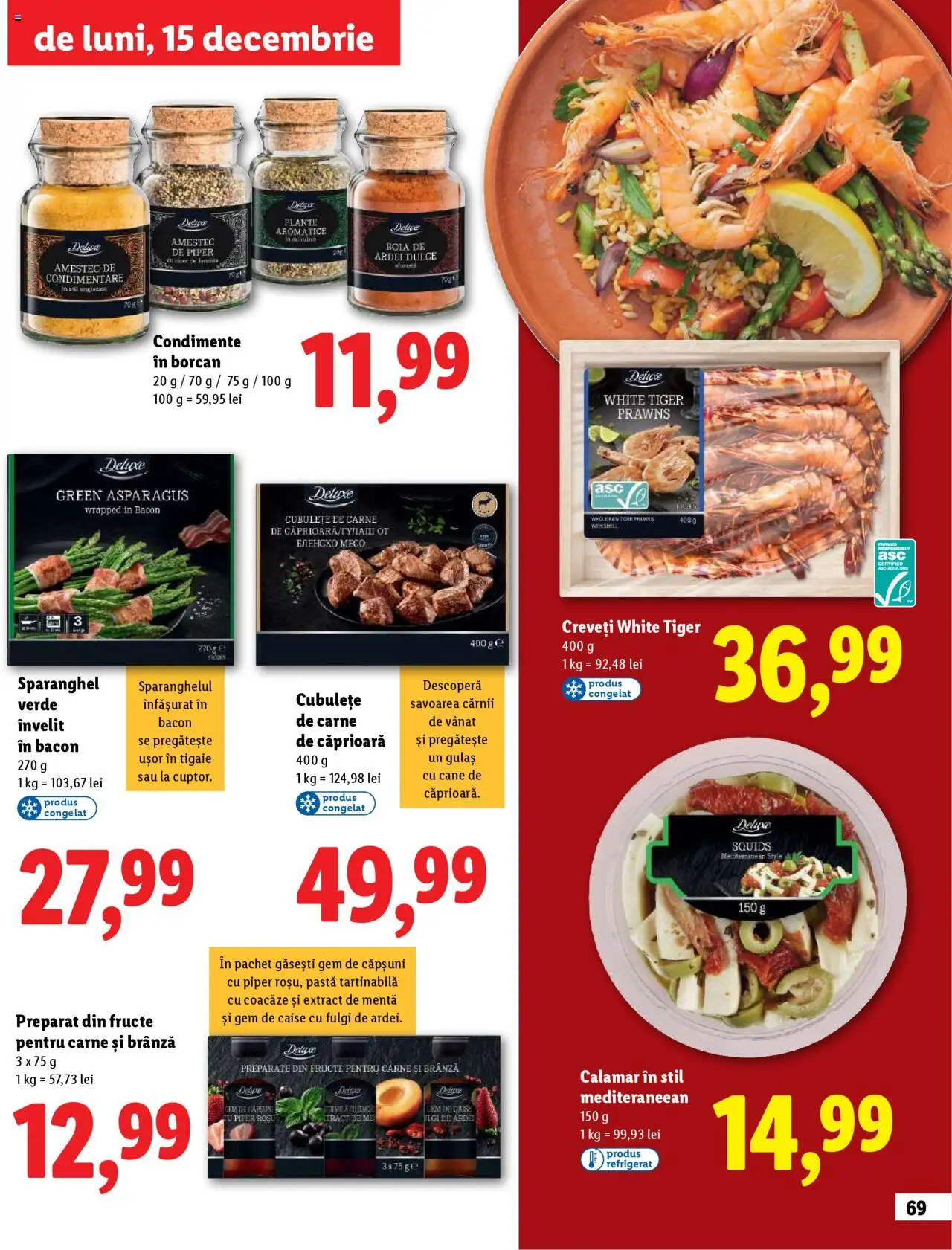 Catalog LIDL 23 Octombrie - 30 Decembrie 2025 | Pagina 69 | Produse: Ardei, Brânză, Repousse cuticule, Piper