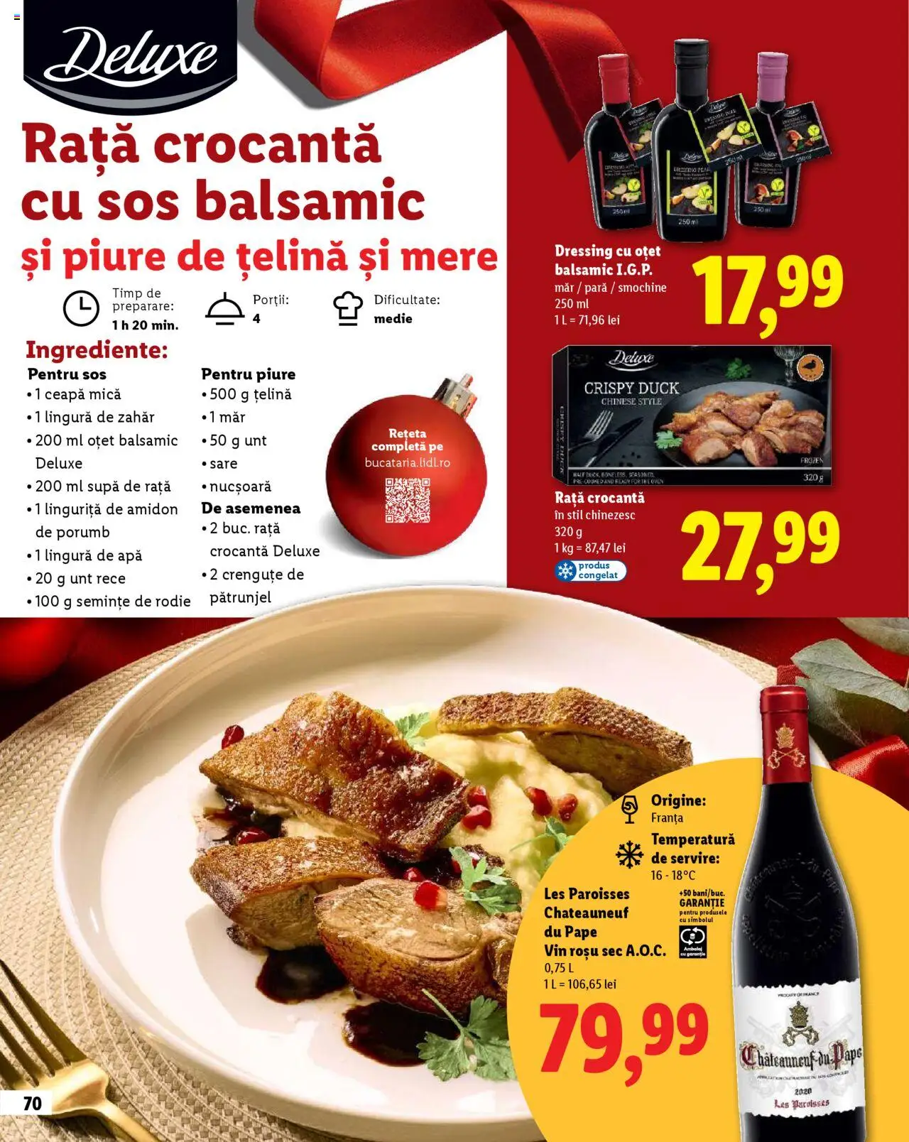 Catalog LIDL 23 Octombrie - 30 Decembrie 2025 | Pagina 70 | Produse: Pară, Semințe, Unt, Vin