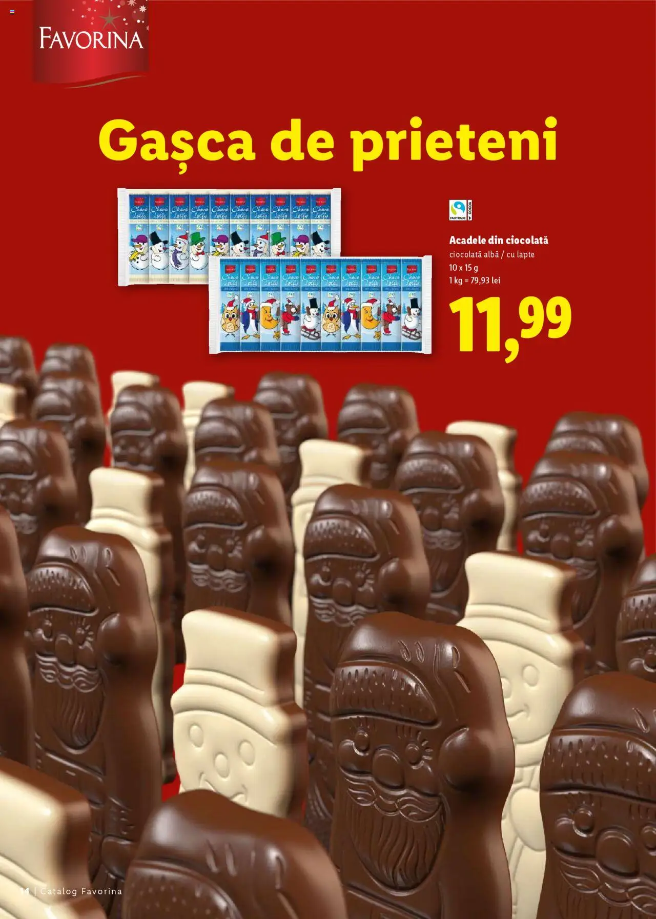 Catalog LIDL 16 Octombrie - 30 Decembrie 2025 | Pagina 14 | Produse: Lapte, Ciocolată, Acadele