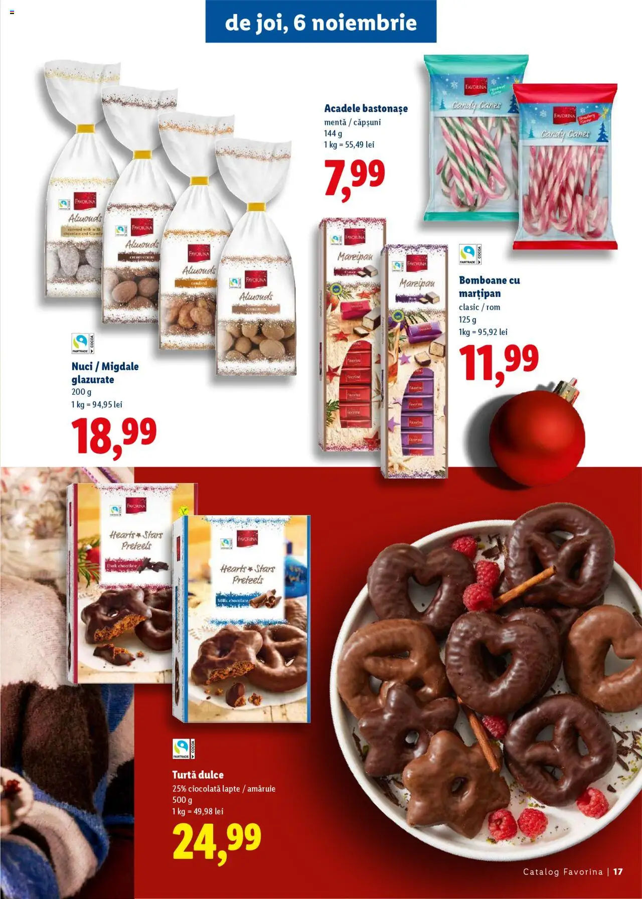 Catalog LIDL 16 Octombrie - 30 Decembrie 2025 | Pagina 17 | Produse: Migdale, Lapte, Căpșuni, Acadele