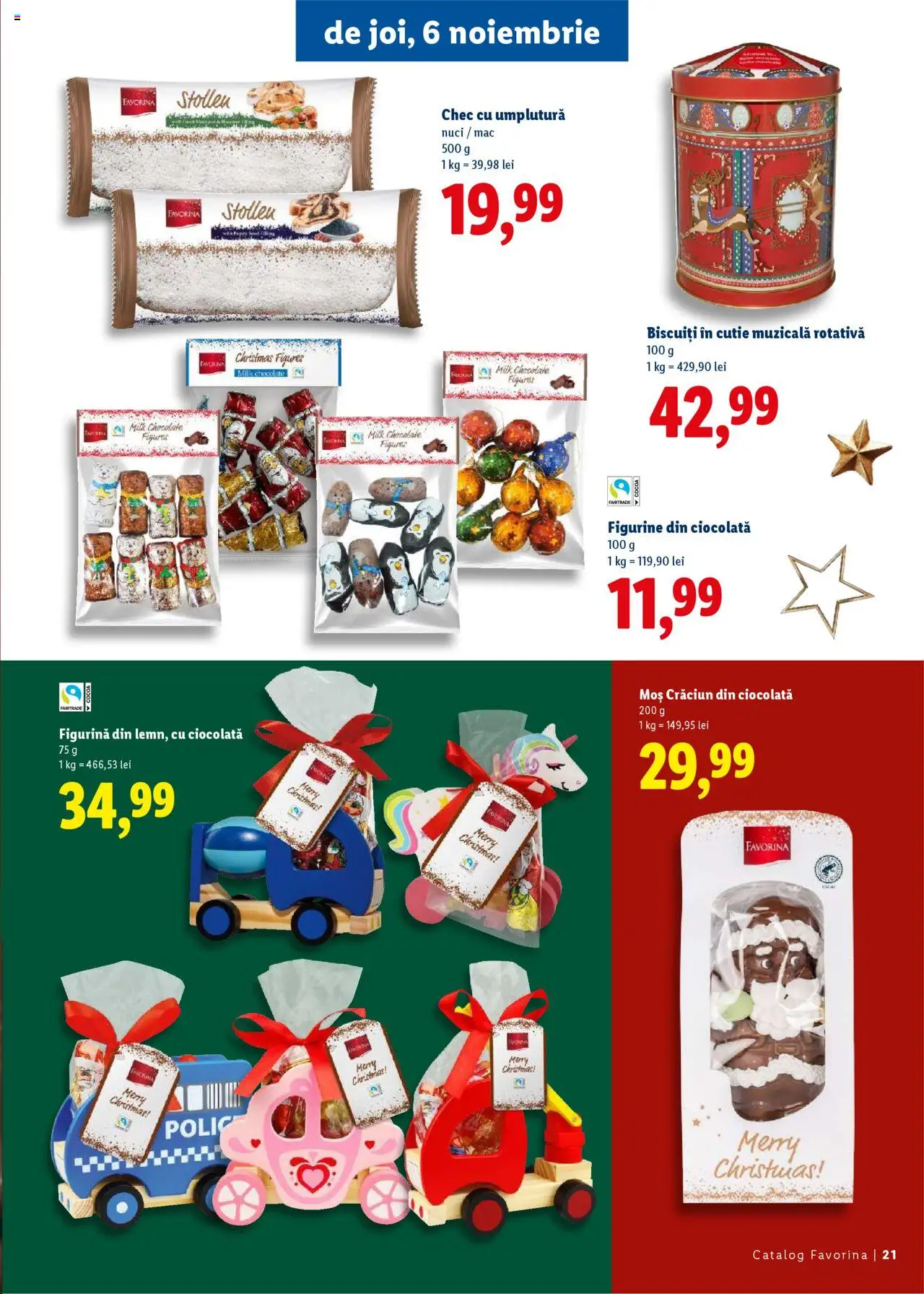 Catalog LIDL 16 Octombrie - 30 Decembrie 2025 | Pagina 21 | Produse: Cutie, Ciocolată, Nuci, Biscuiți