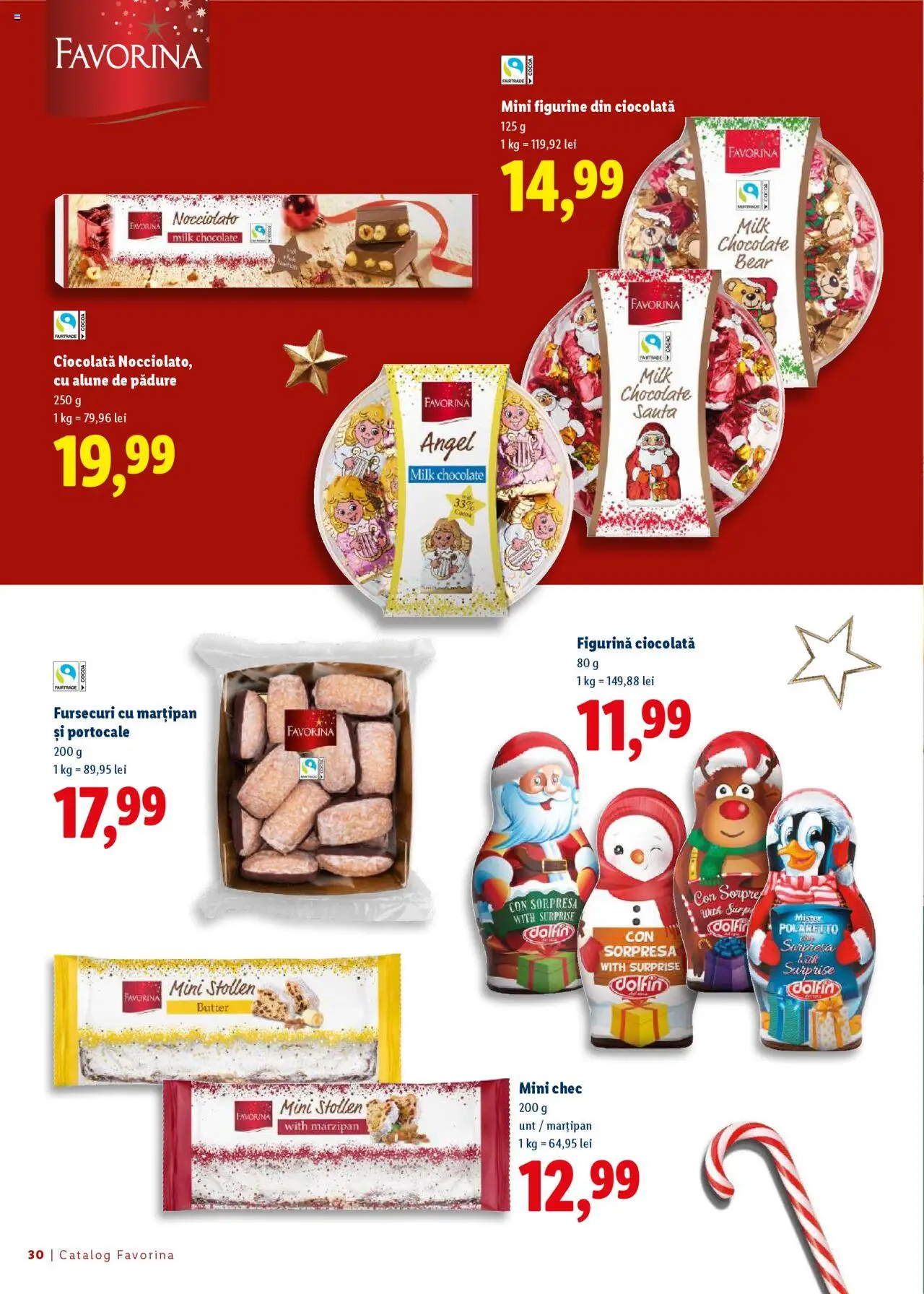 Catalog LIDL 16 Octombrie - 30 Decembrie 2025 | Pagina 30 | Produse: Unt, Ciocolată, Portocale, Cacao