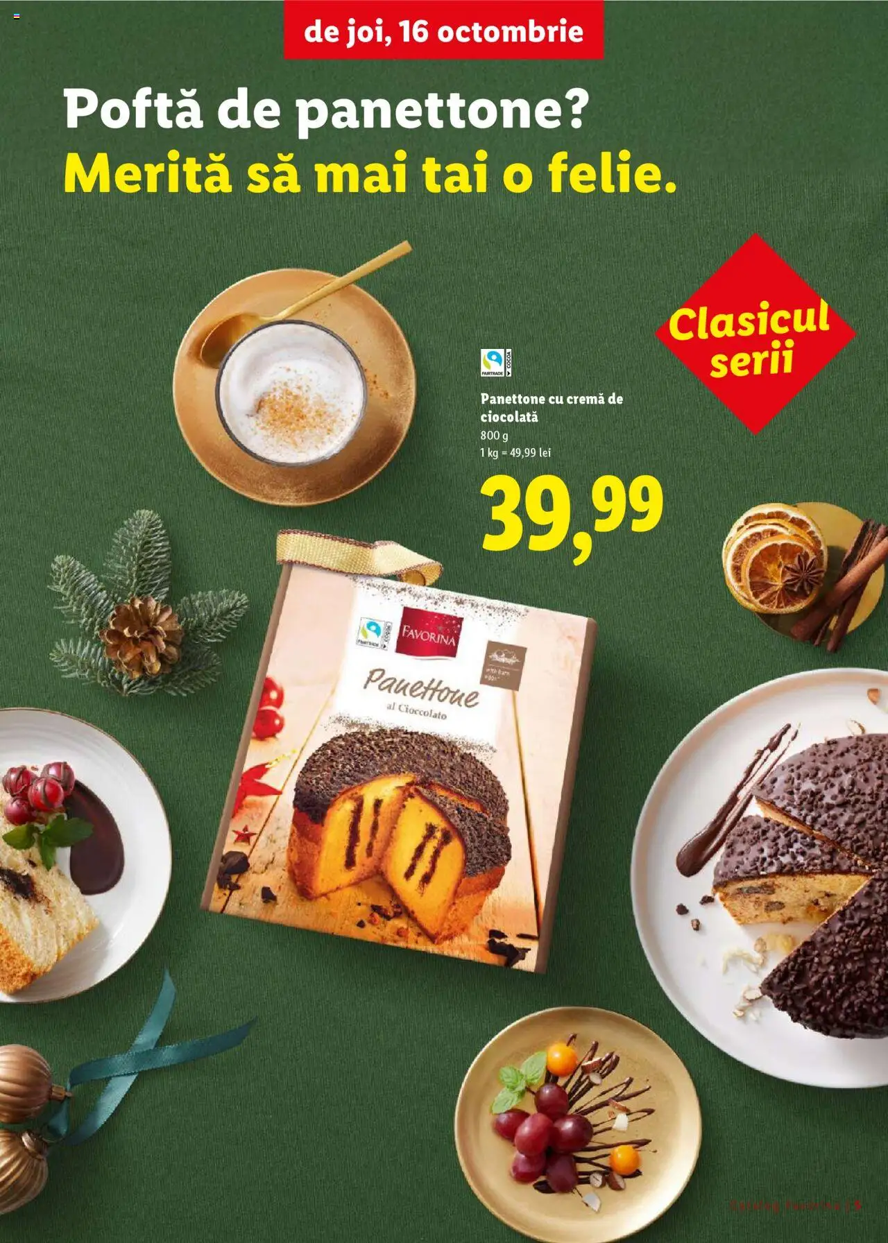 Catalog LIDL 16 Octombrie - 30 Decembrie 2025 | Pagina 5 | Produse: Cremă, Ciocolată