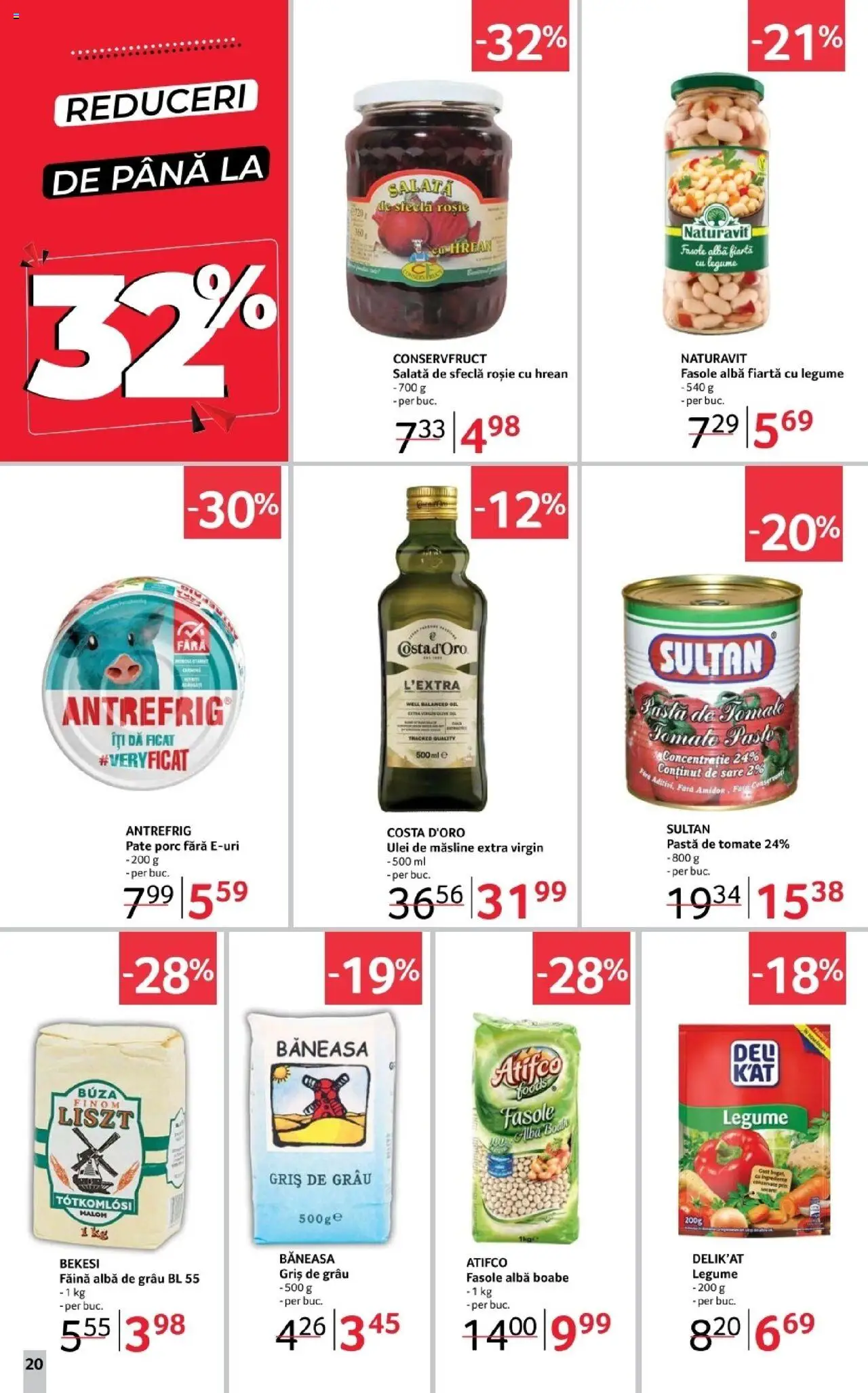 Catalog Selgros 17 - 29 Octombrie 2025 | Pagina 20 | Produse: Pastă de tomate, Făină, Sare, Sfeclă